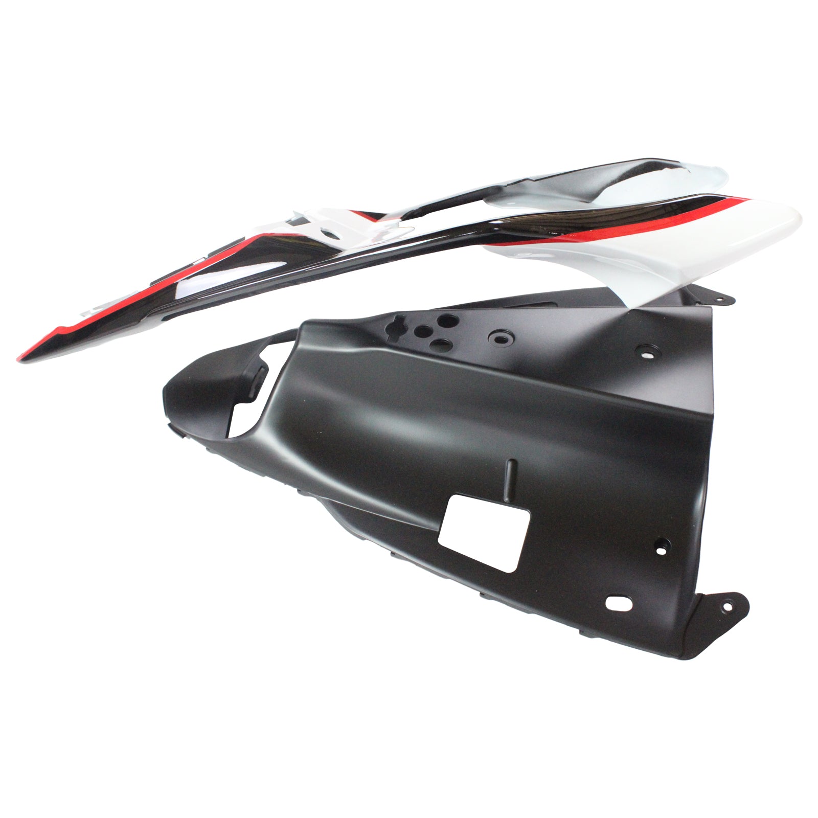 Amotopart Yamaha 2012-2014 YZF 1000 R1 Black White Fairing Kit