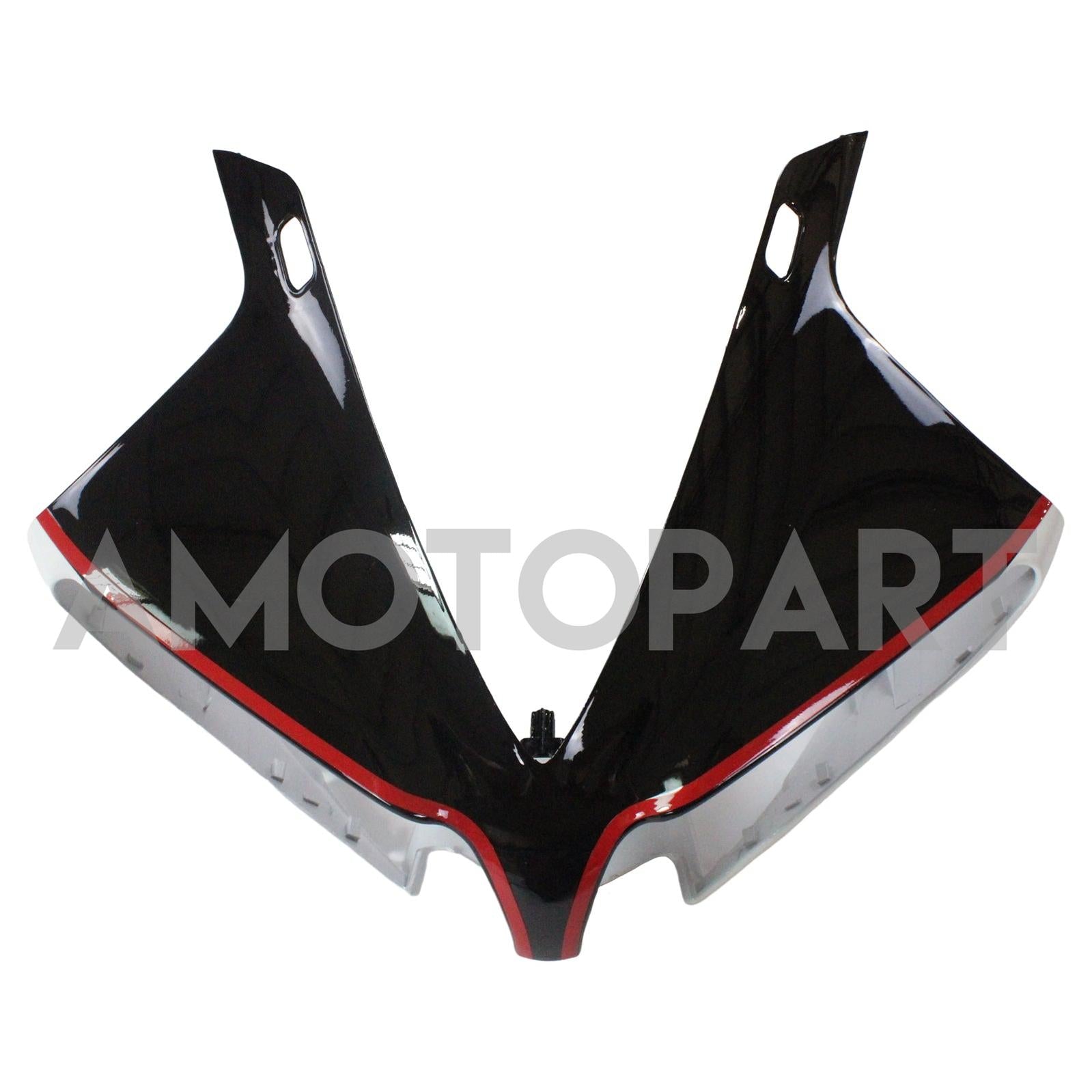 Amotopart Yamaha 2012-2014 YZF 1000 R1 Schwarzweißes Verkleidungskit