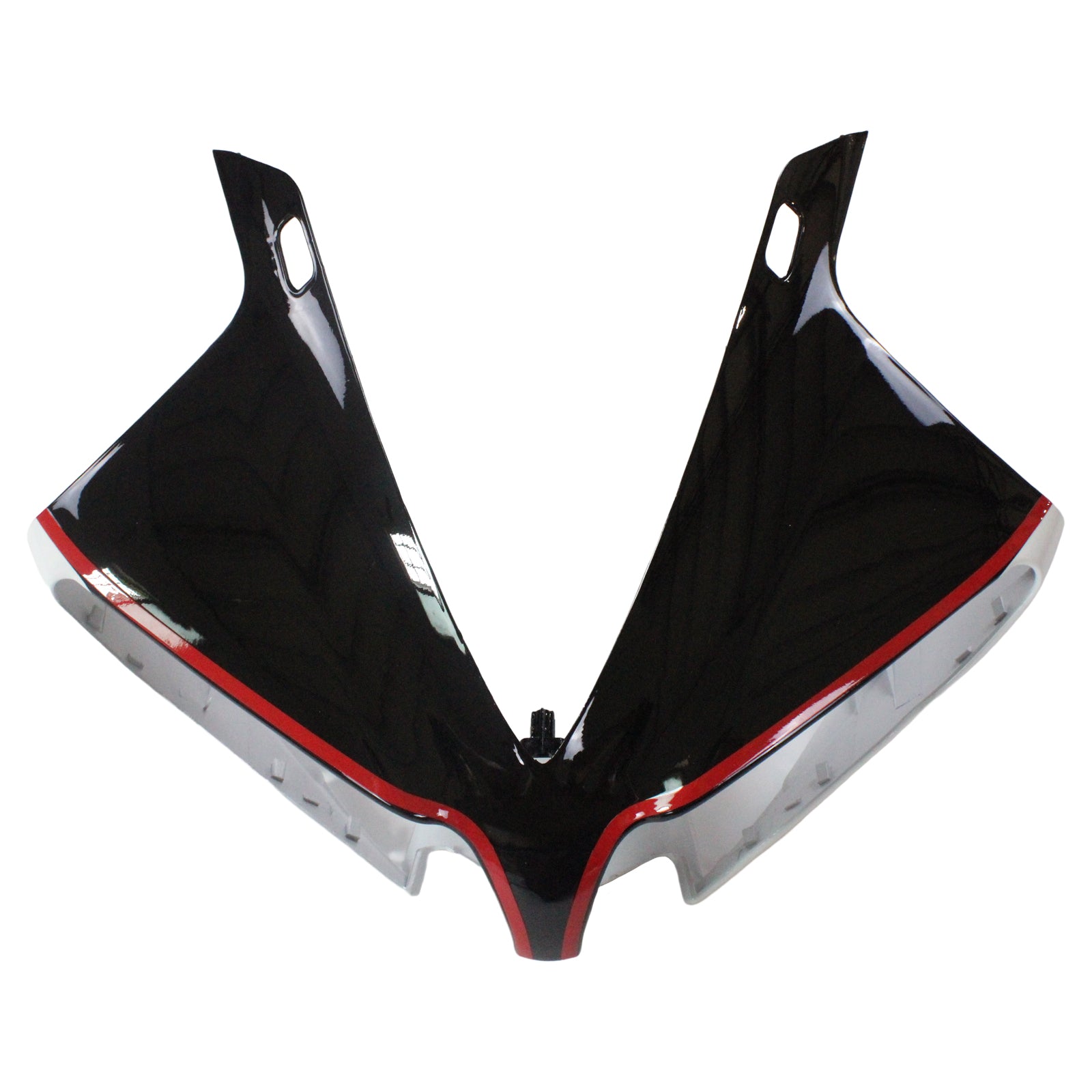 Amotopart Yamaha 2012–2014 YZF 1000 R1 Schwarz-weißes Verkleidungsset