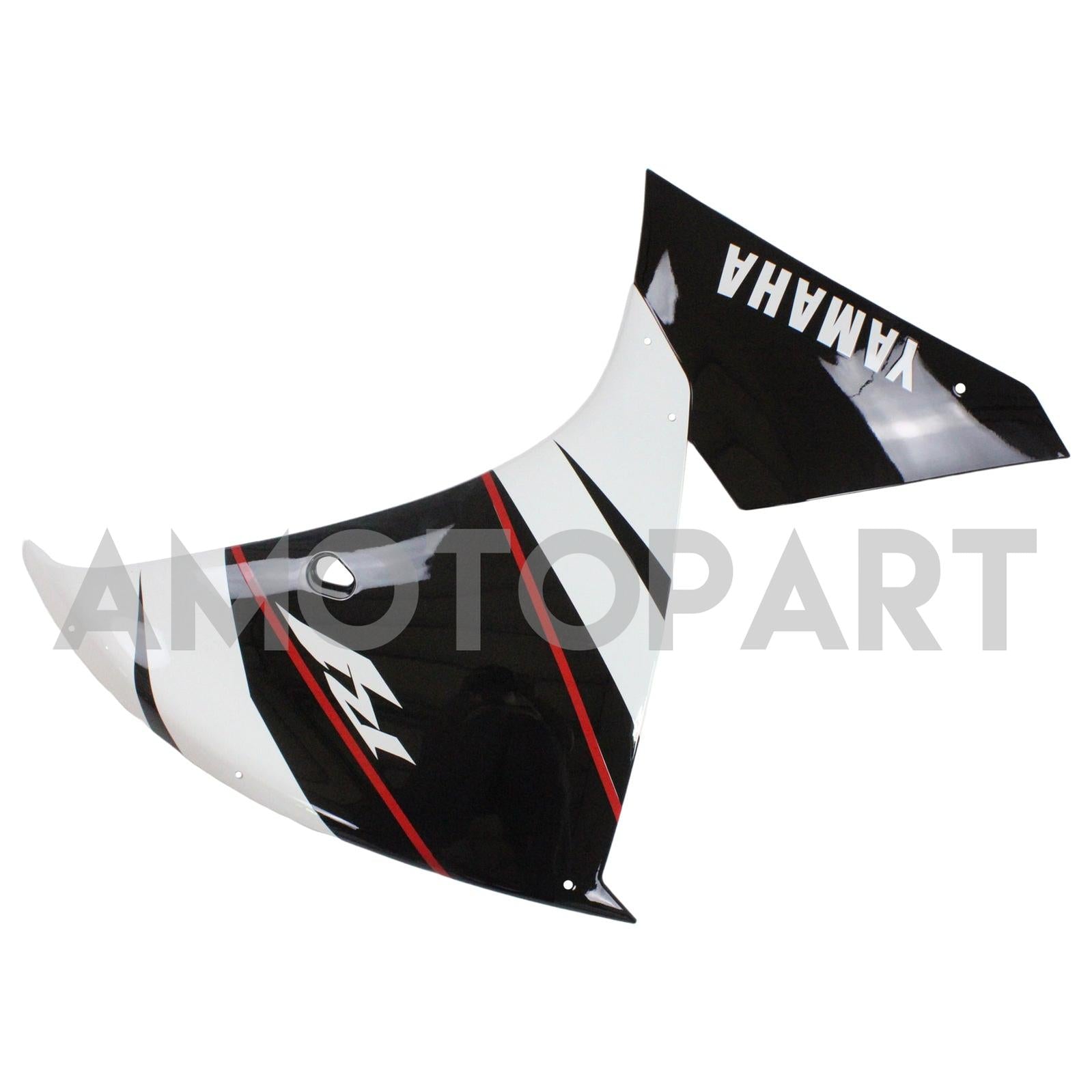 Amotopart Yamaha 2012-2014 YZF 1000 R1 Schwarzweißes Verkleidungskit