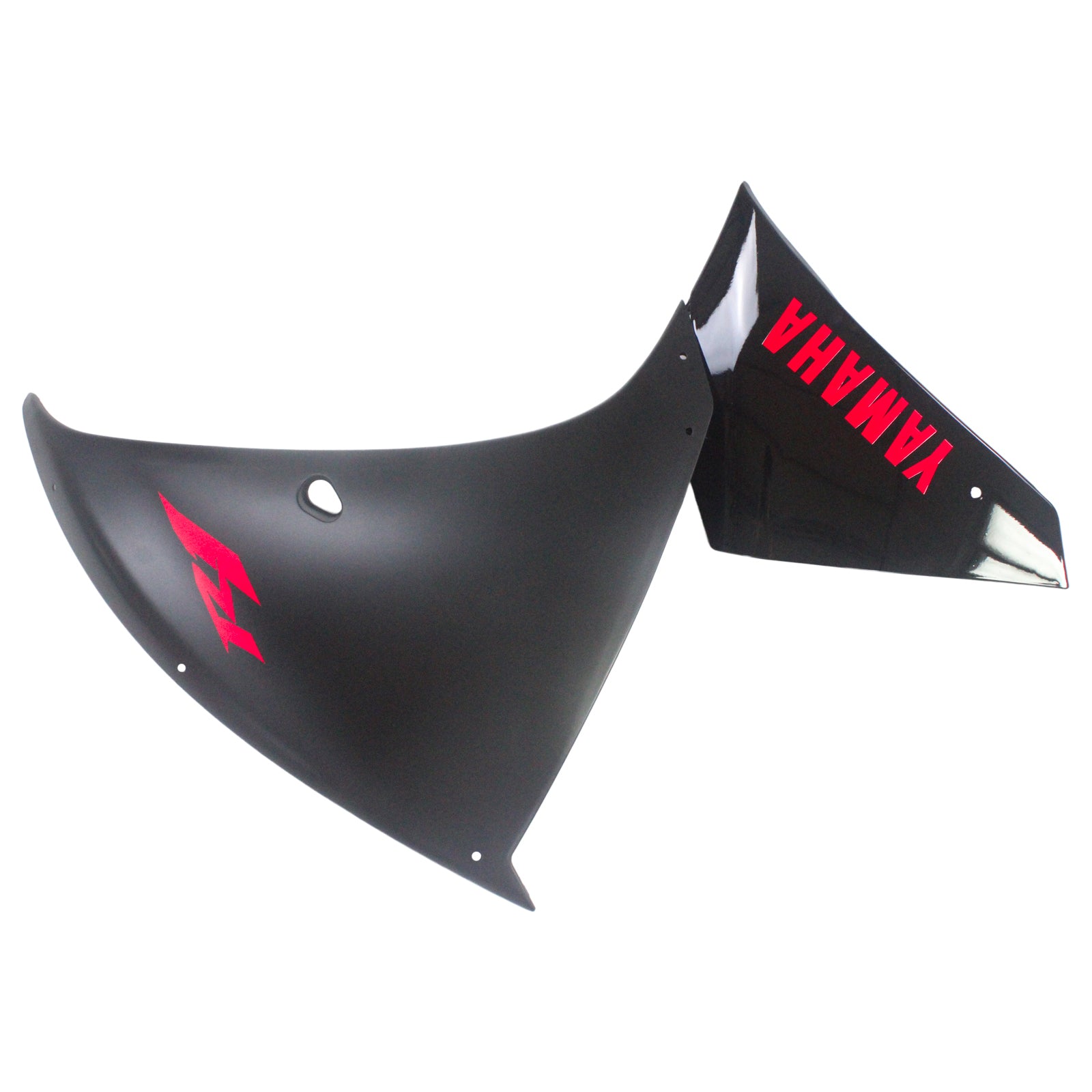 Amotopart Verkleidungsset für Yamaha 2012–2014 YZF 1000 R1, Schwarz, Rot