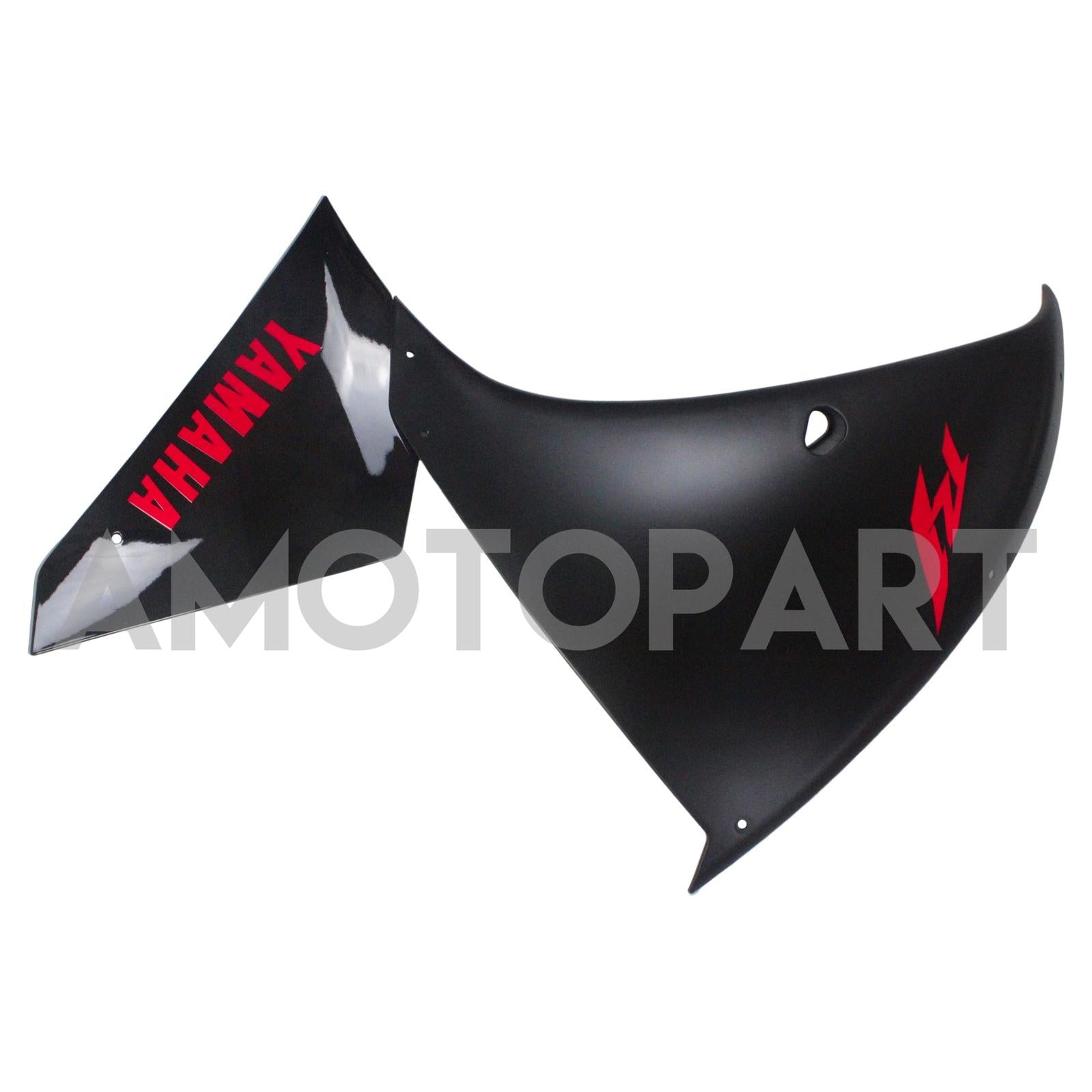 Amotopart Yamaha 2012-2014 YZF 1000 R1 Schwarzes Rotverkleidungskit
