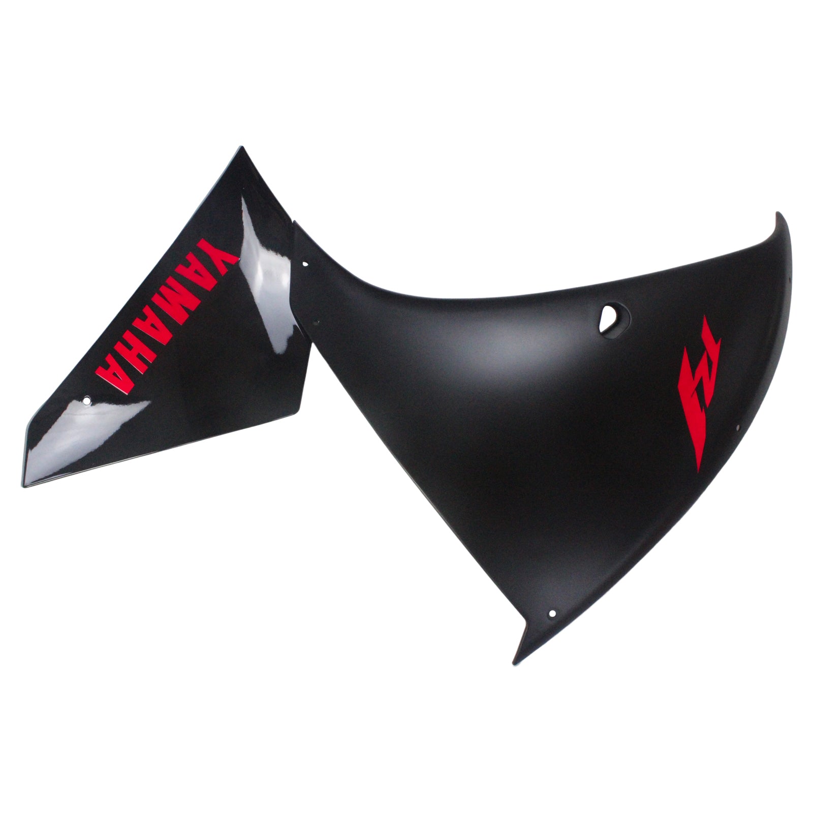 Amotopart Verkleidungsset für Yamaha 2012–2014 YZF 1000 R1, Schwarz, Rot