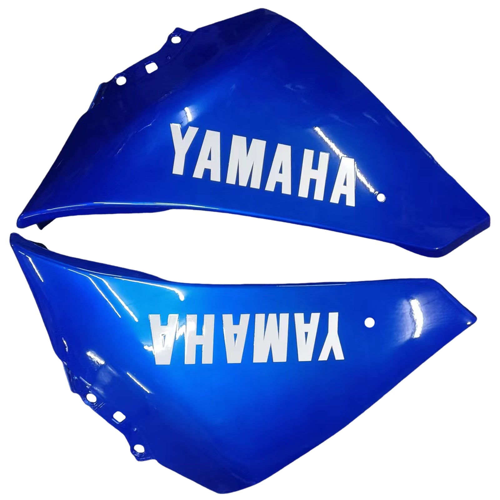 Amotopart Yamaha 2012–2014 YZF 1000 R1 Schwarz Blau Verkleidungsset