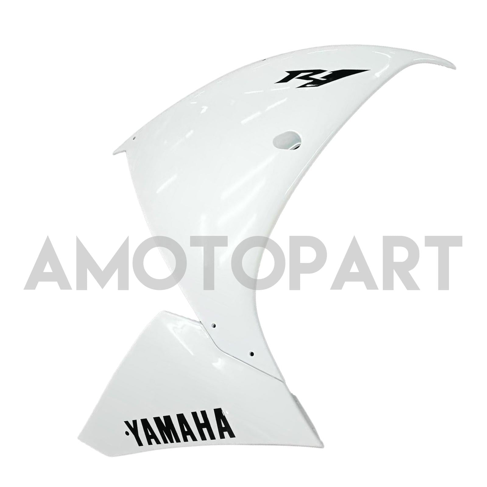 Amotopart Yamaha 2012-2014 YZF 1000 R1 White Fairing Kit