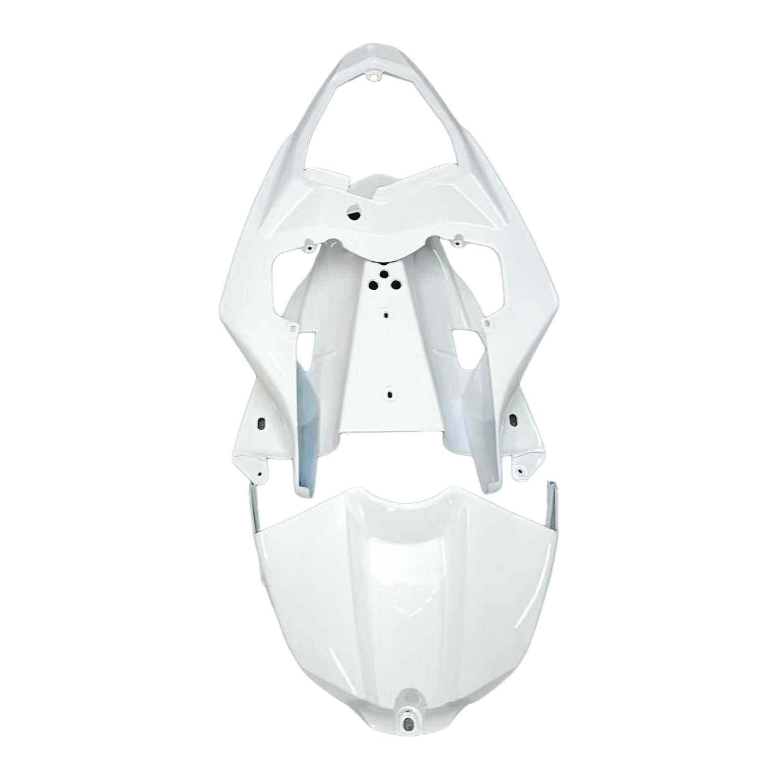 Amotopart Yamaha 2012-2014 YZF 1000 R1 White Fairing Kit