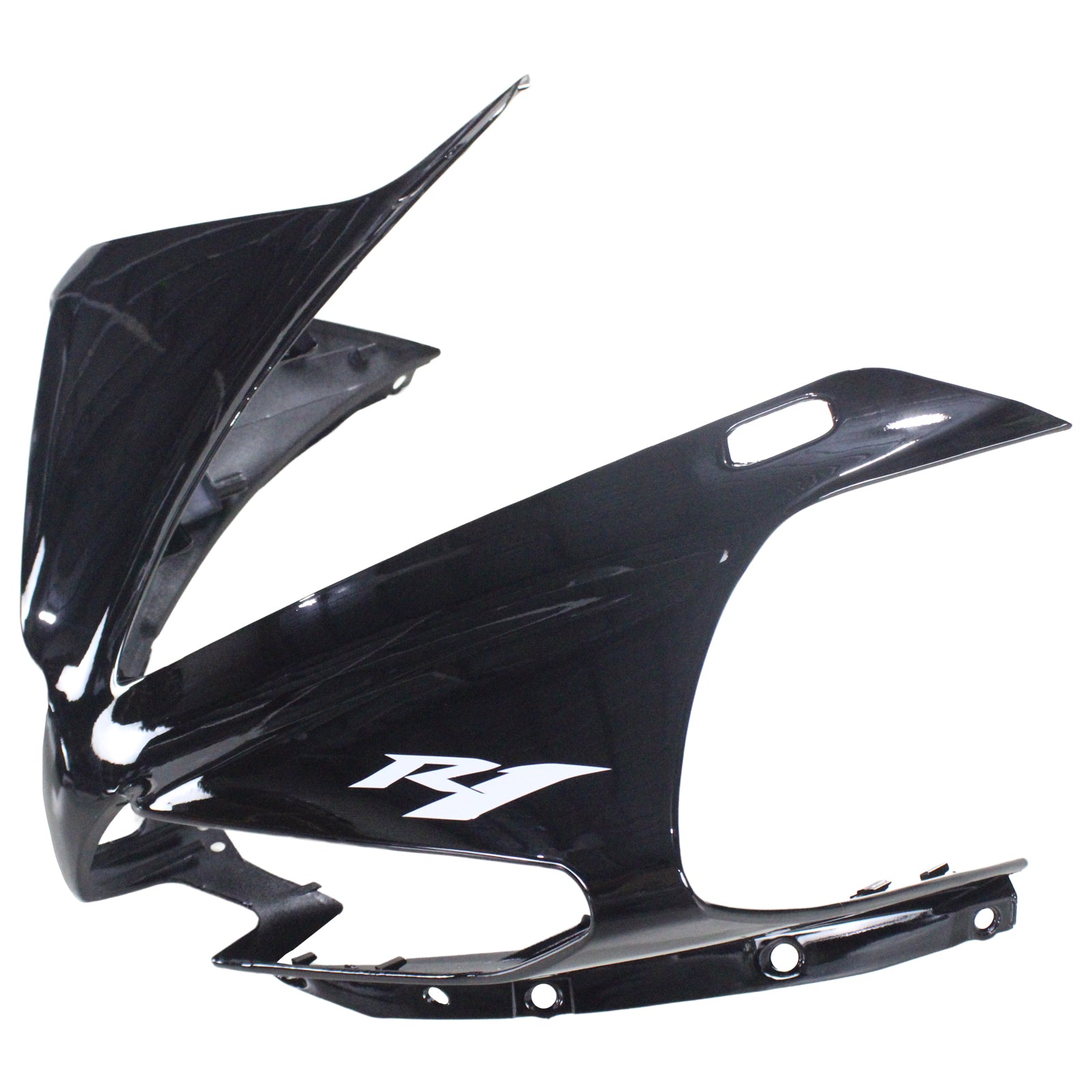 Amotopart Yamaha 2012–2014 YZF 1000 R1 schwarzes Verkleidungsset