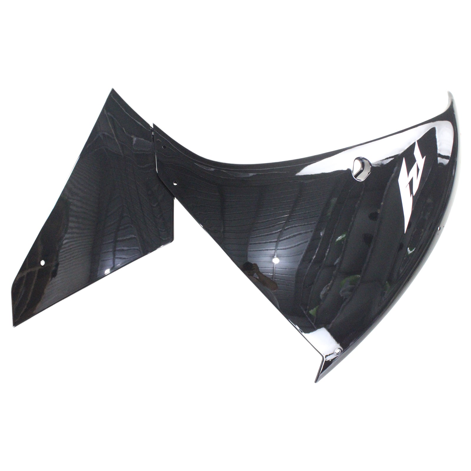 Amotopart Yamaha 2012–2014 YZF 1000 R1 schwarzes Verkleidungsset