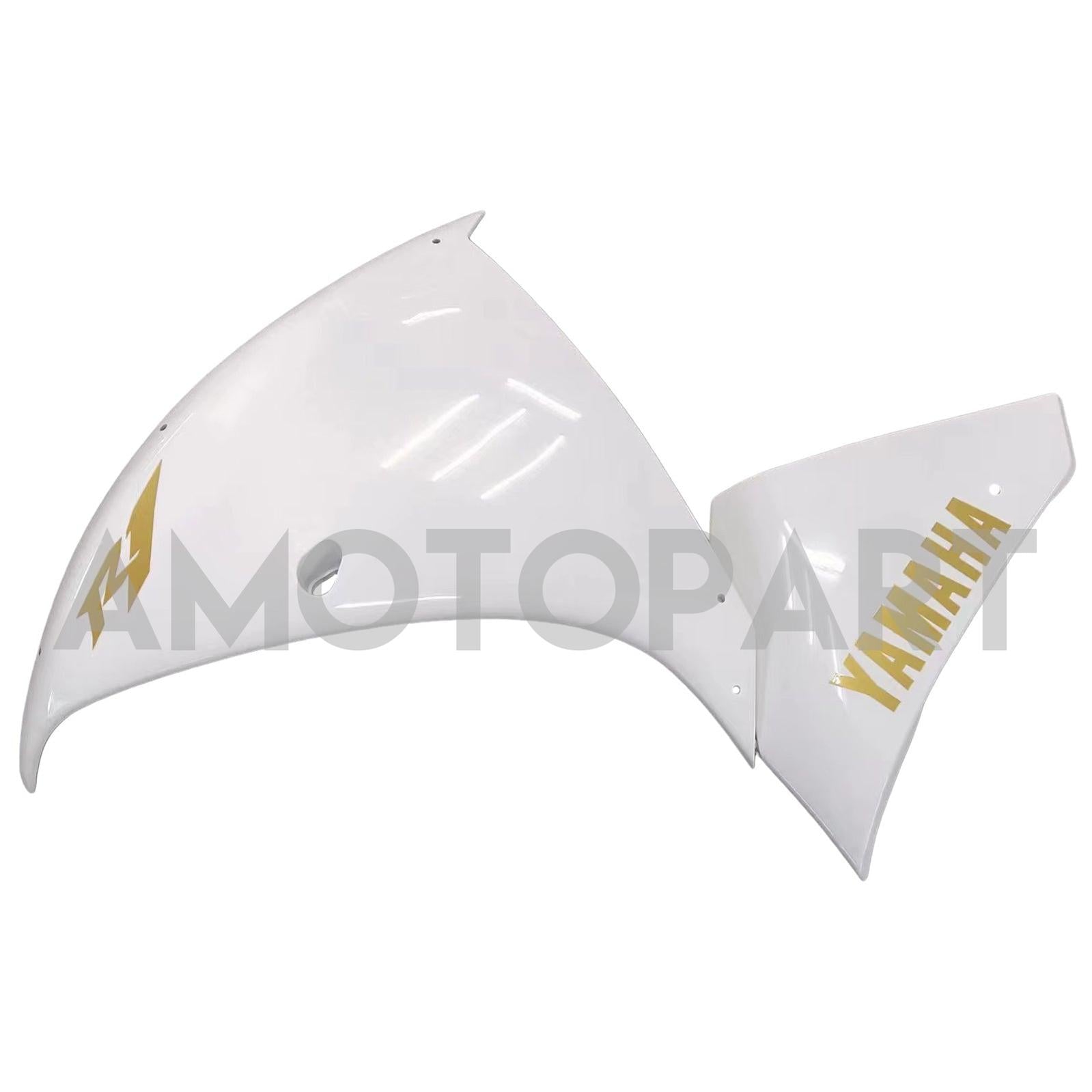 Amotopart Yamaha 2012-2014 YZF 1000 R1 White Fairing Kit