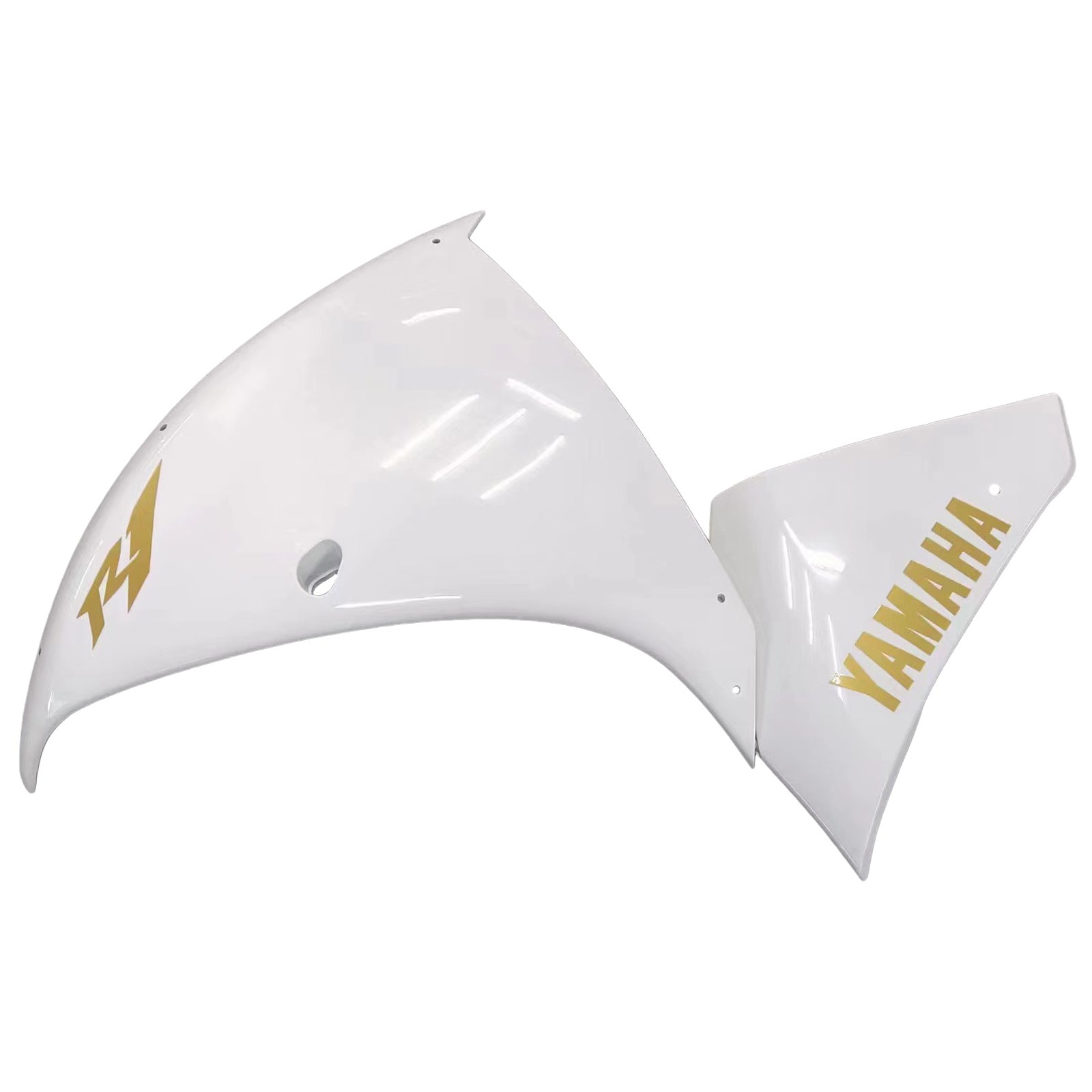 Amotopart Yamaha 2012-2014 YZF 1000 R1 White Fairing Kit