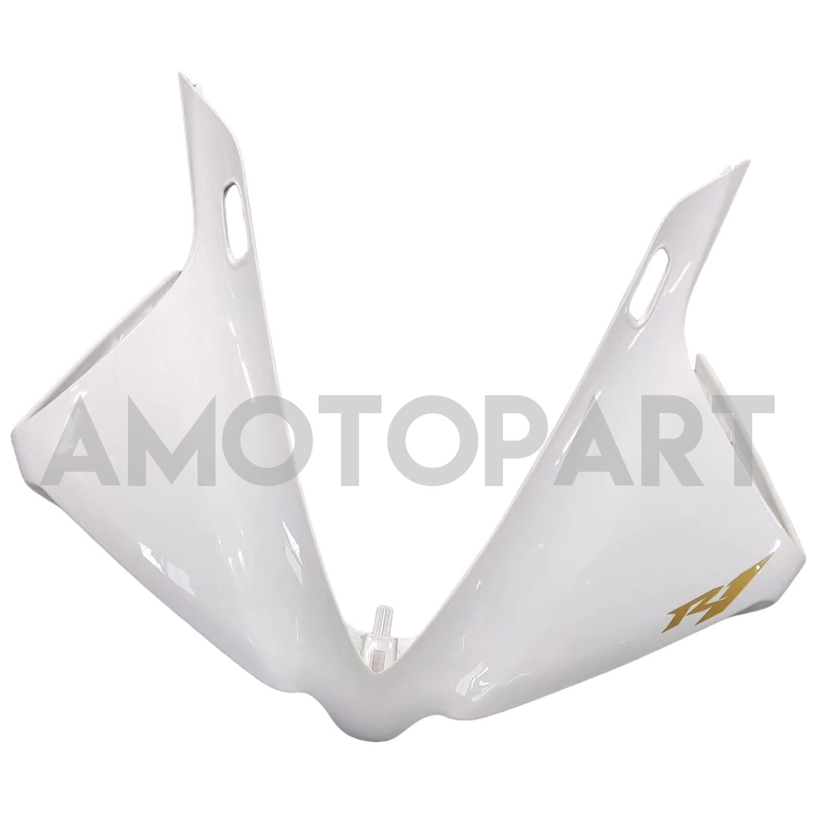 Amotopart Yamaha 2012-2014 YZF 1000 R1 White Fairing Kit
