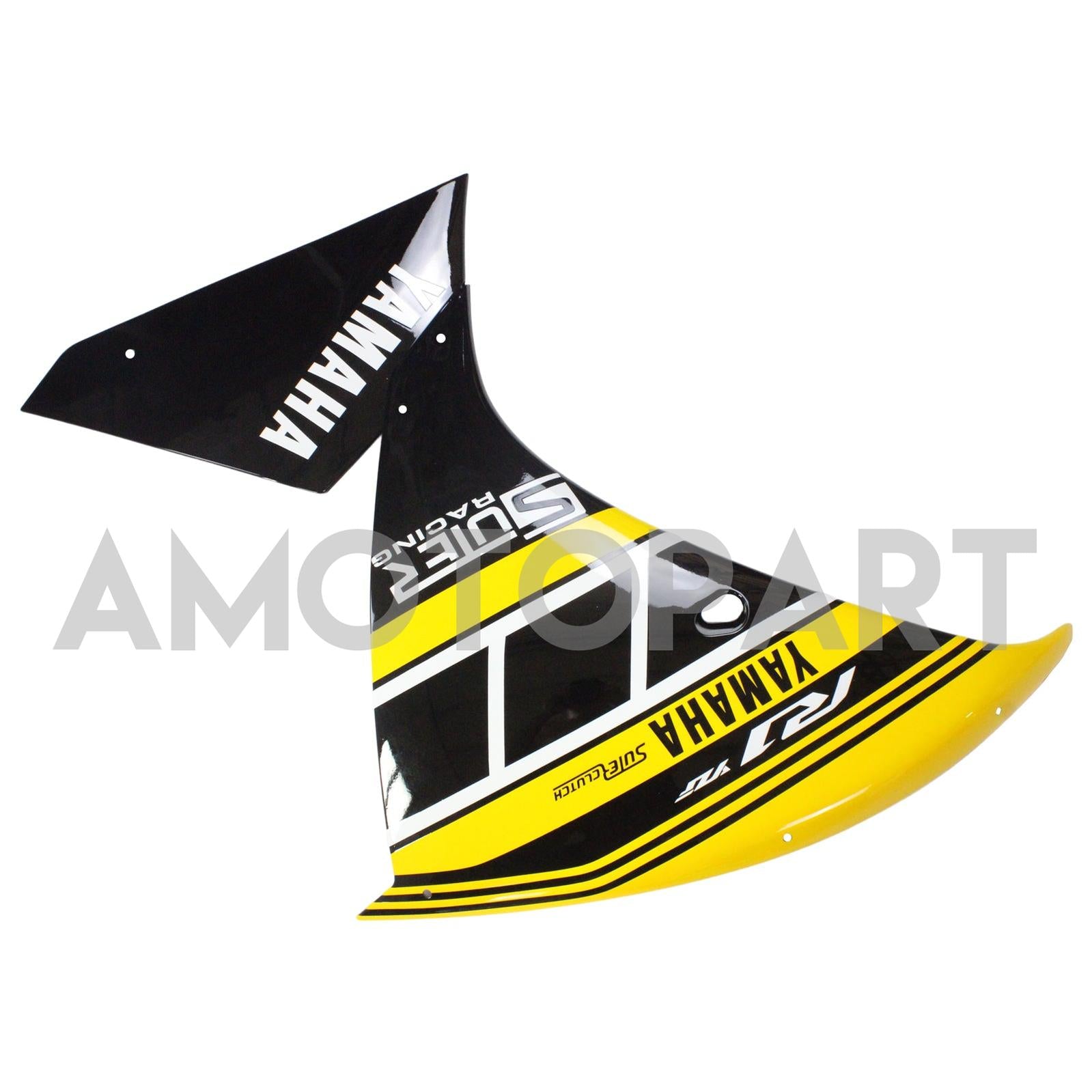 Amotopart Yamaha 2012-2014 YZF 1000 R1 Yellow Black Fairing Kit
