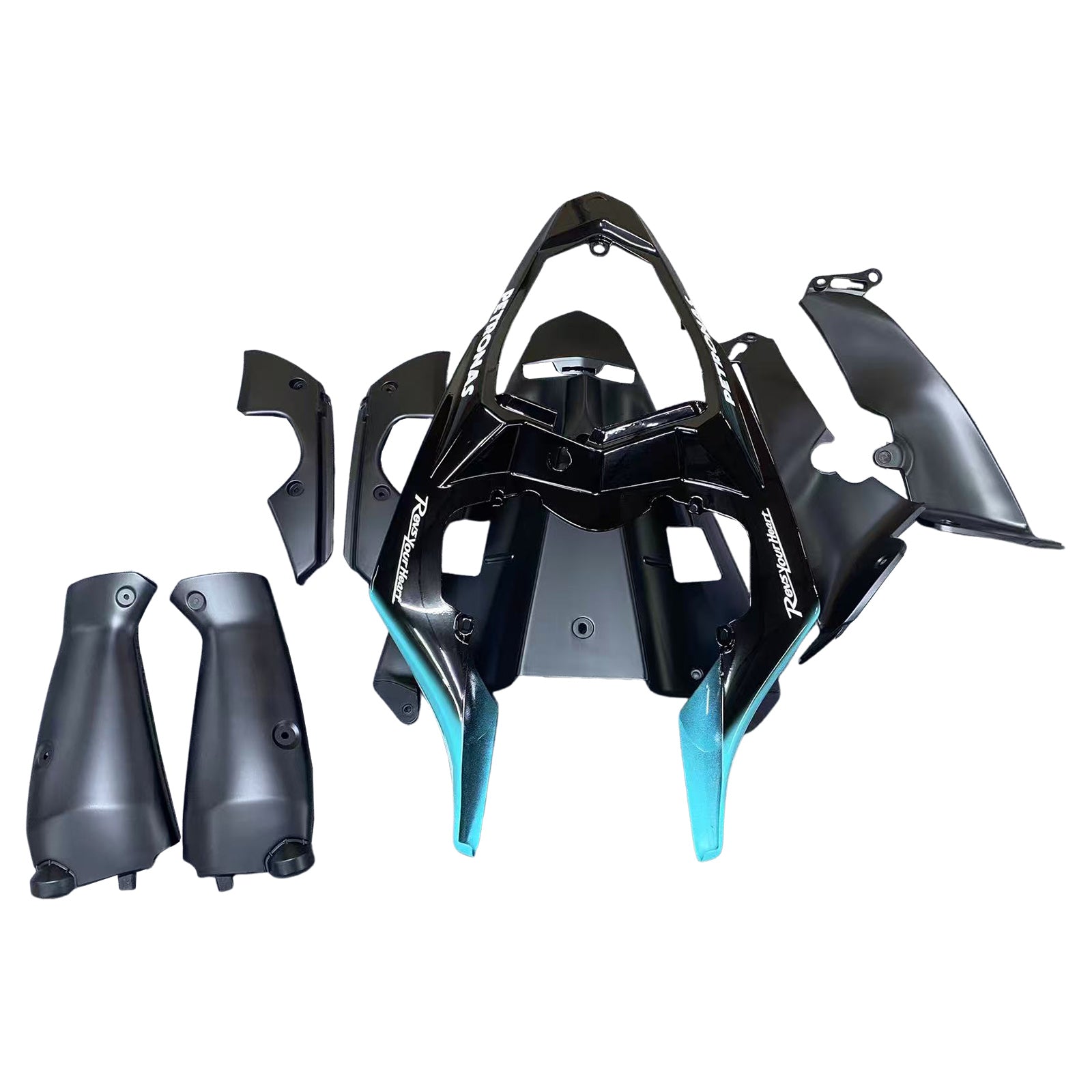 Amotopart Yamaha YZF 1000 R1 2012-2014 Blue&Black Petronas Fairing Kit
