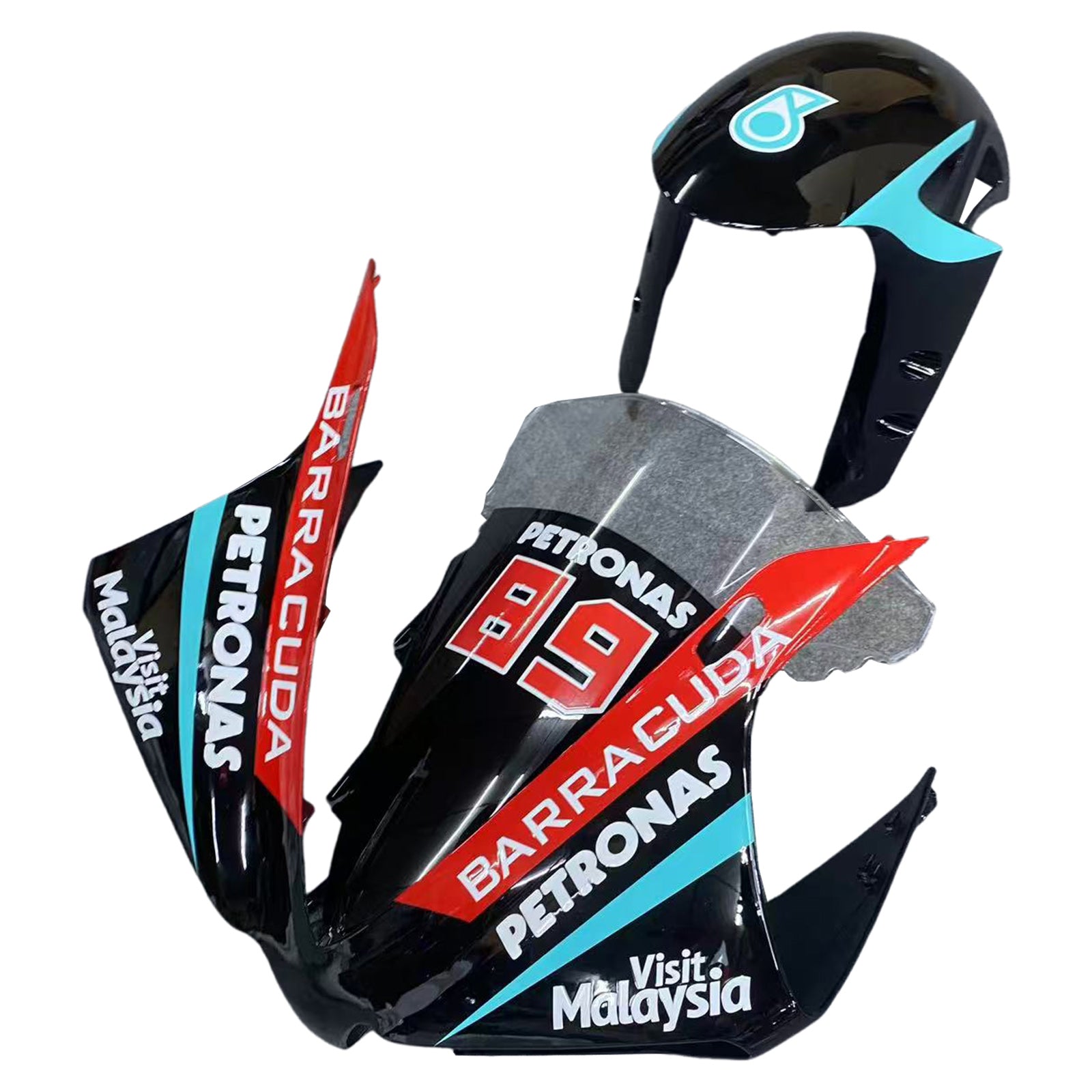 Amotopart Yamaha YZF 1000 R1 2012-2014 Blue&Black Petronas Fairing Kit