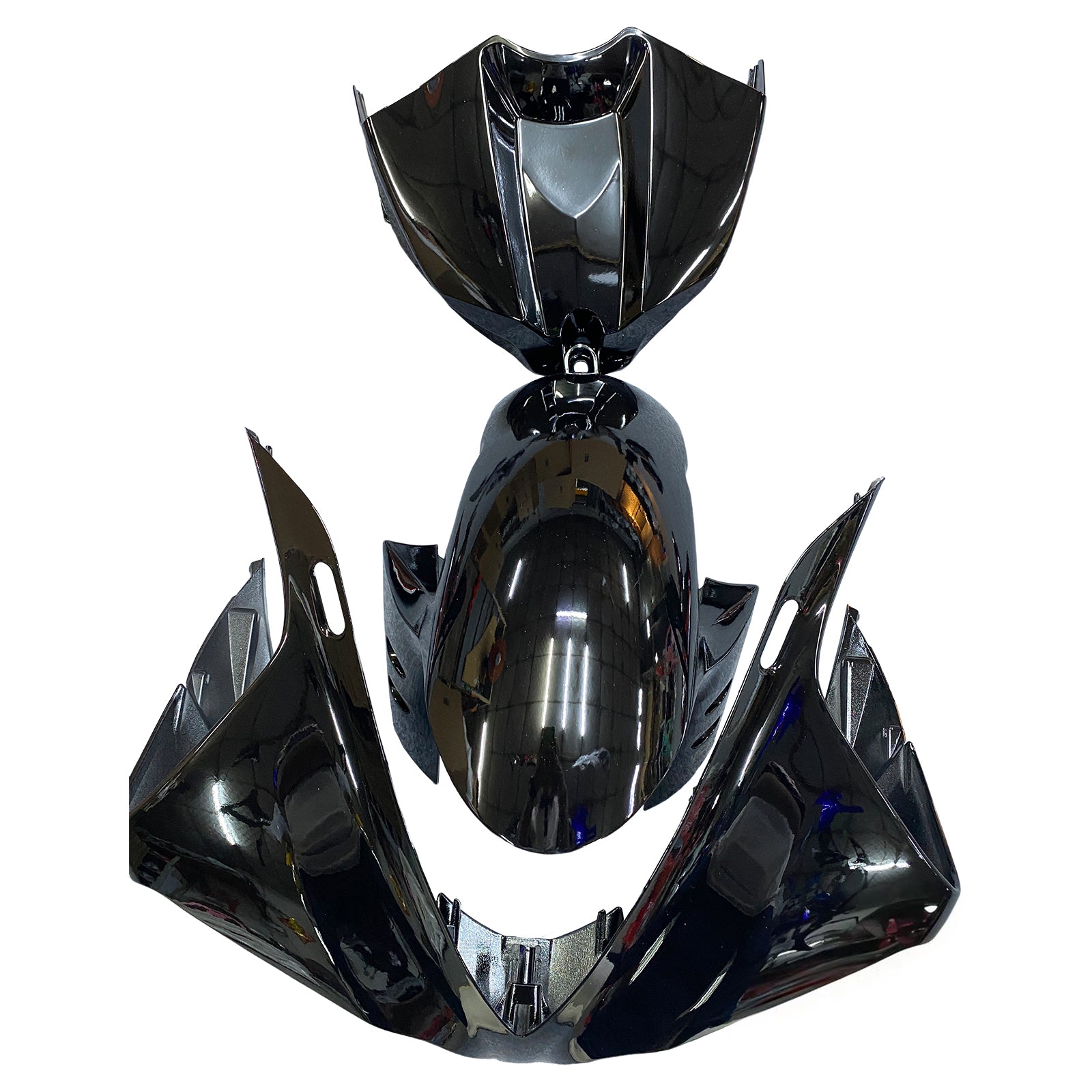 Amotopart 2012-2014 Yamaha YZF 1000 R1 Glossy Black Failing Kit