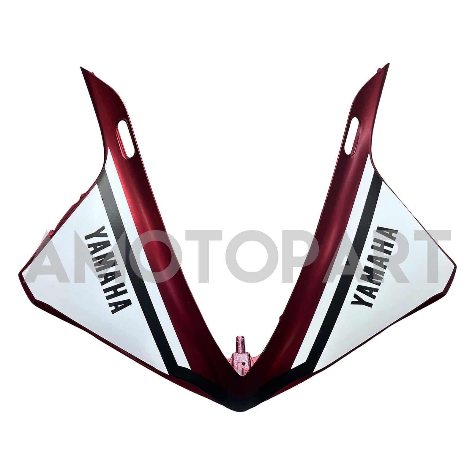 Amotopart 2012-2014 Yamaha YZF 1000 R1 Matte Black White Red Fairing Kit