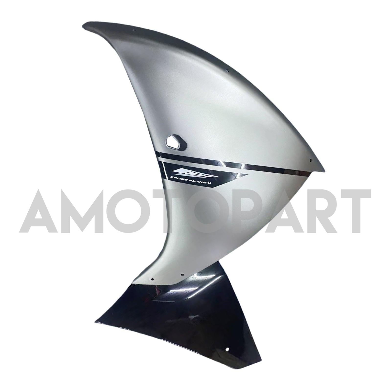 Amotopart 2012-2014 Yamaha YZF 1000 R1 Black Gray Fairing Kit