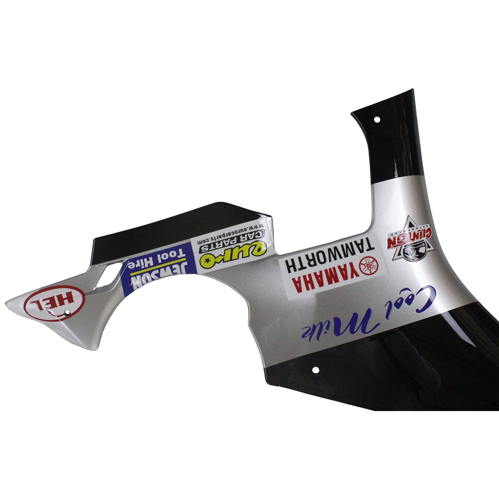 Amotopart Yamaha 2015–2019 YZF 1000 R1 rot-schwarzes Verkleidungsset