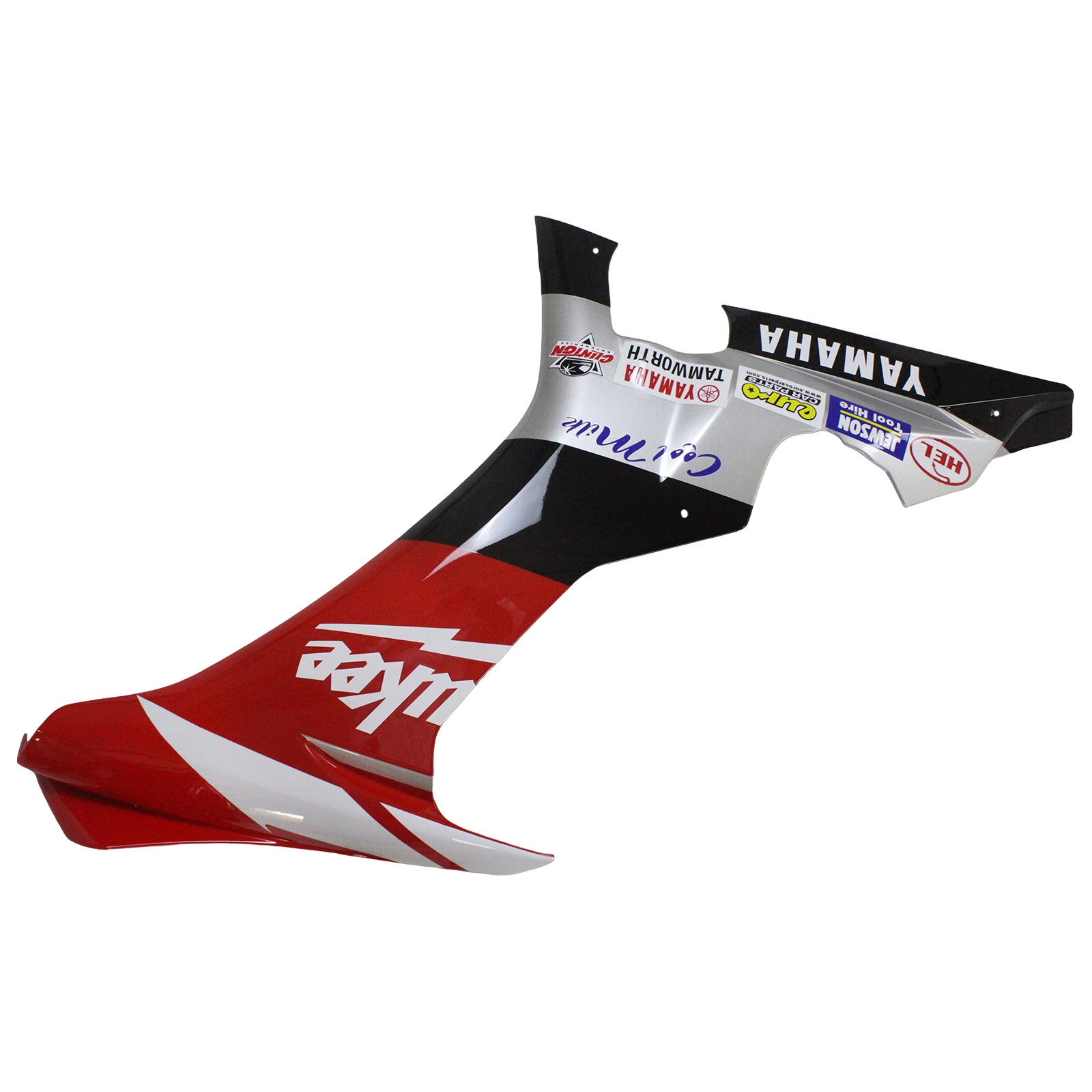 Amotopart Yamaha 2015–2019 YZF 1000 R1 rot-schwarzes Verkleidungsset