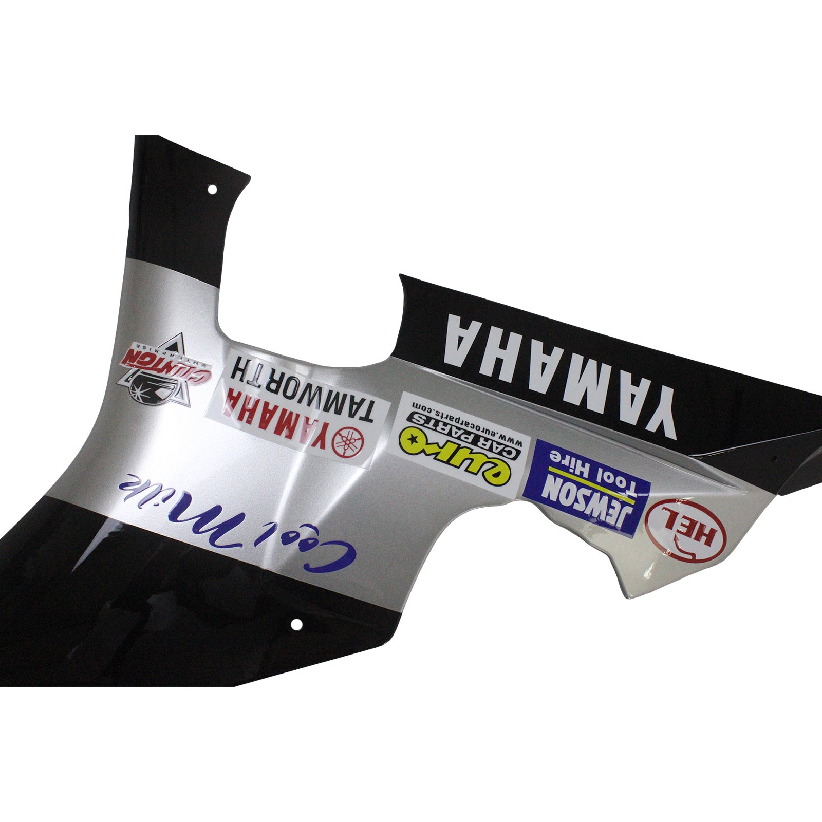 Amotopart Yamaha 2015–2019 YZF 1000 R1 rot-schwarzes Verkleidungsset