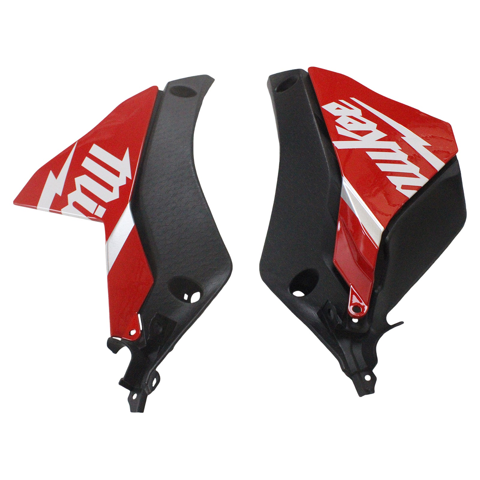 Amotopart Yamaha 2015–2019 YZF 1000 R1 rot-schwarzes Verkleidungsset