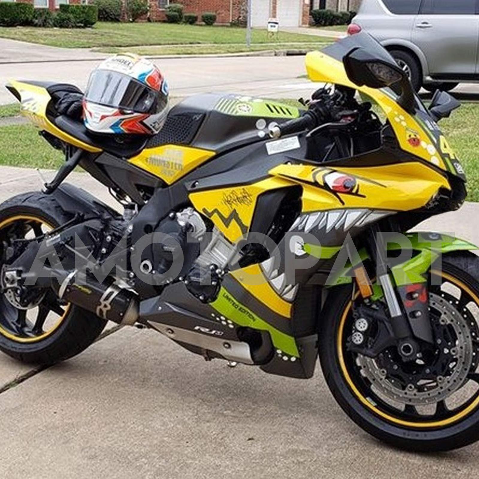 Injection Fairing Kit Bodywork Plastic ABS fit For Yamaha YZF 1000 R1 2015-2019