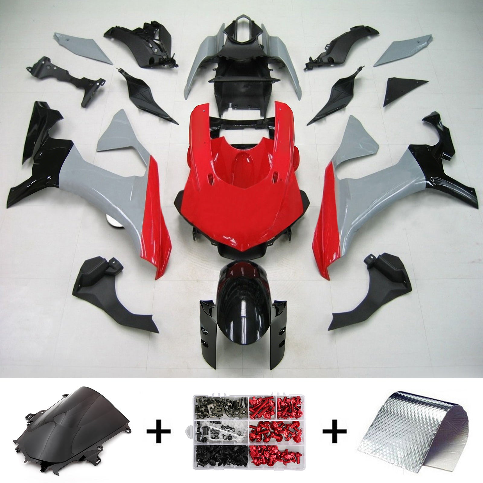 Injection Fairing Kit Bodywork Plastic ABS fit For Yamaha YZF 1000 R1 2015-2019