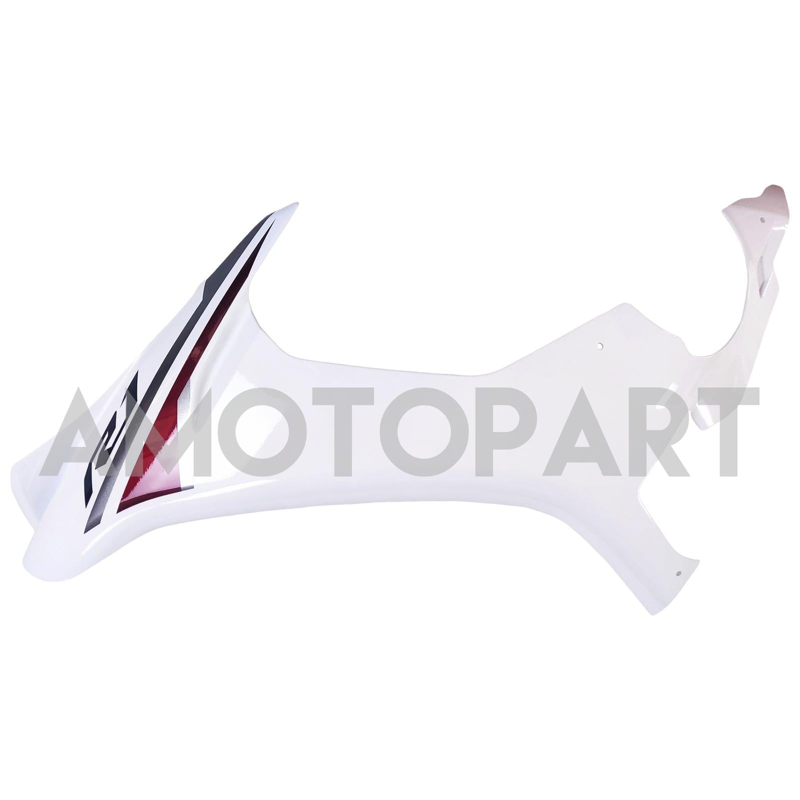 Amotopart Yamaha 2015-2019 YZF 1000 R1 White&Red Style3 Fairing Kit