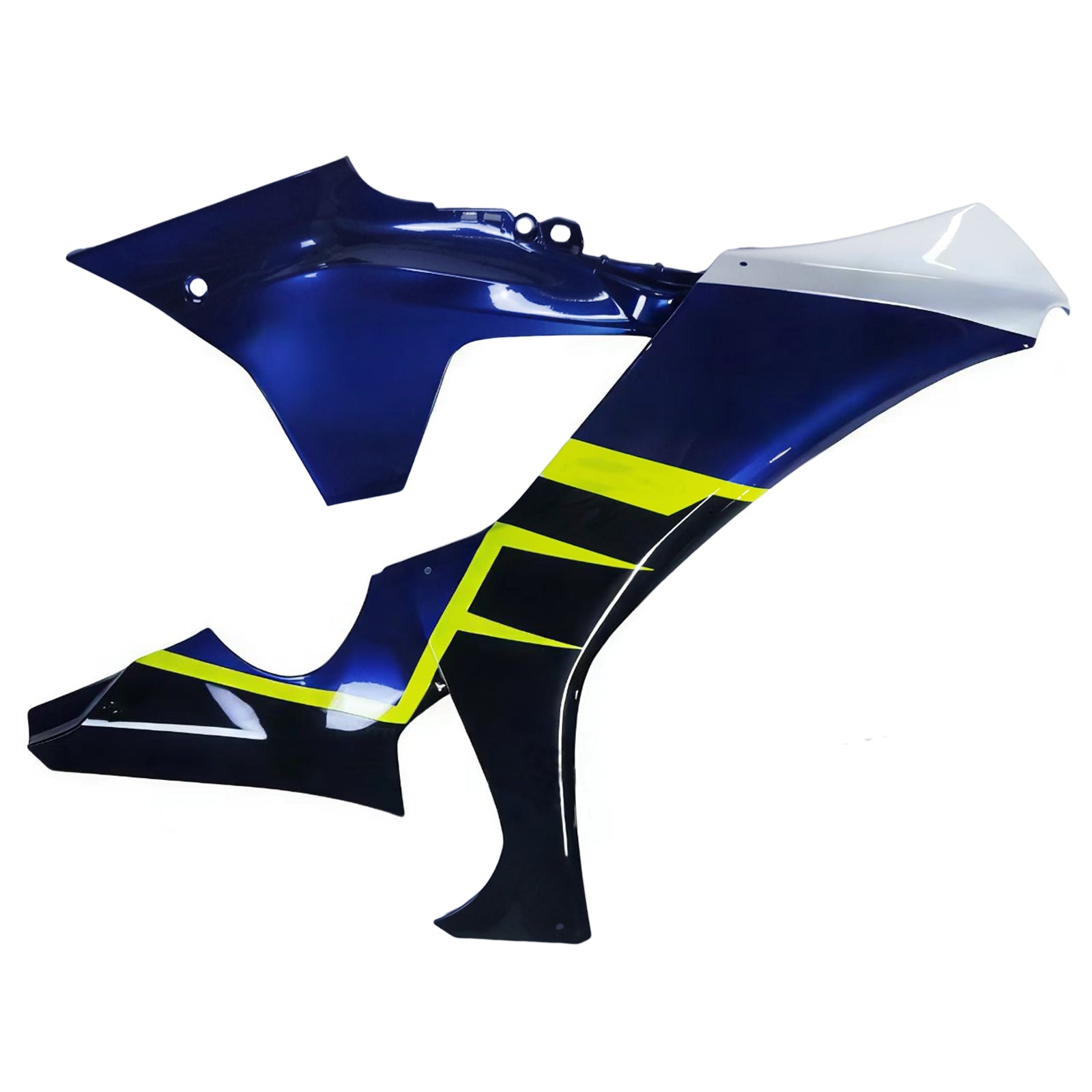 Amotopart Yamaha 2015-2019 YZF 1000 R1 Blue&Yellow Fairing Kit