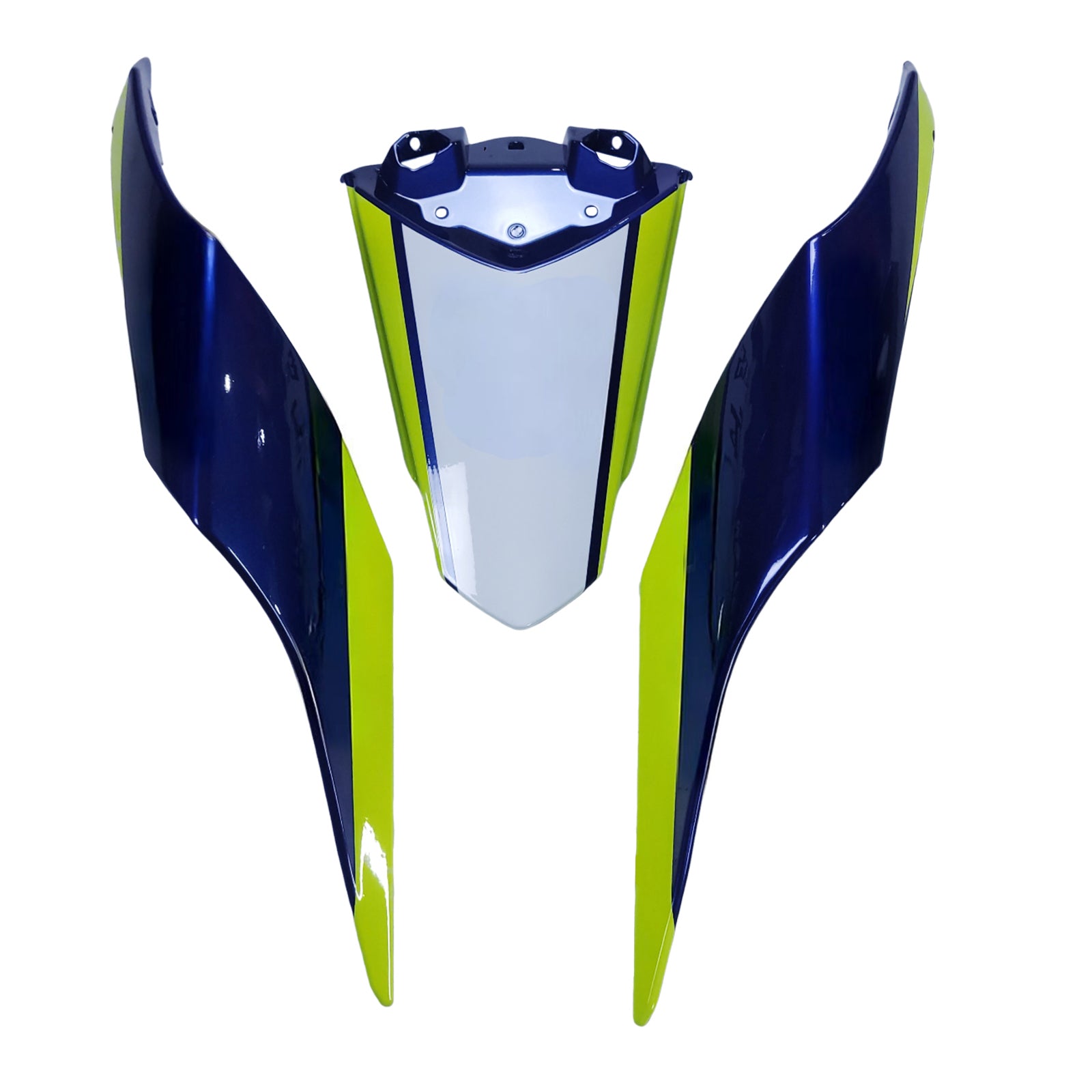 Amotopart Yamaha 2015-2019 YZF 1000 R1 Blue&Yellow Fairing Kit