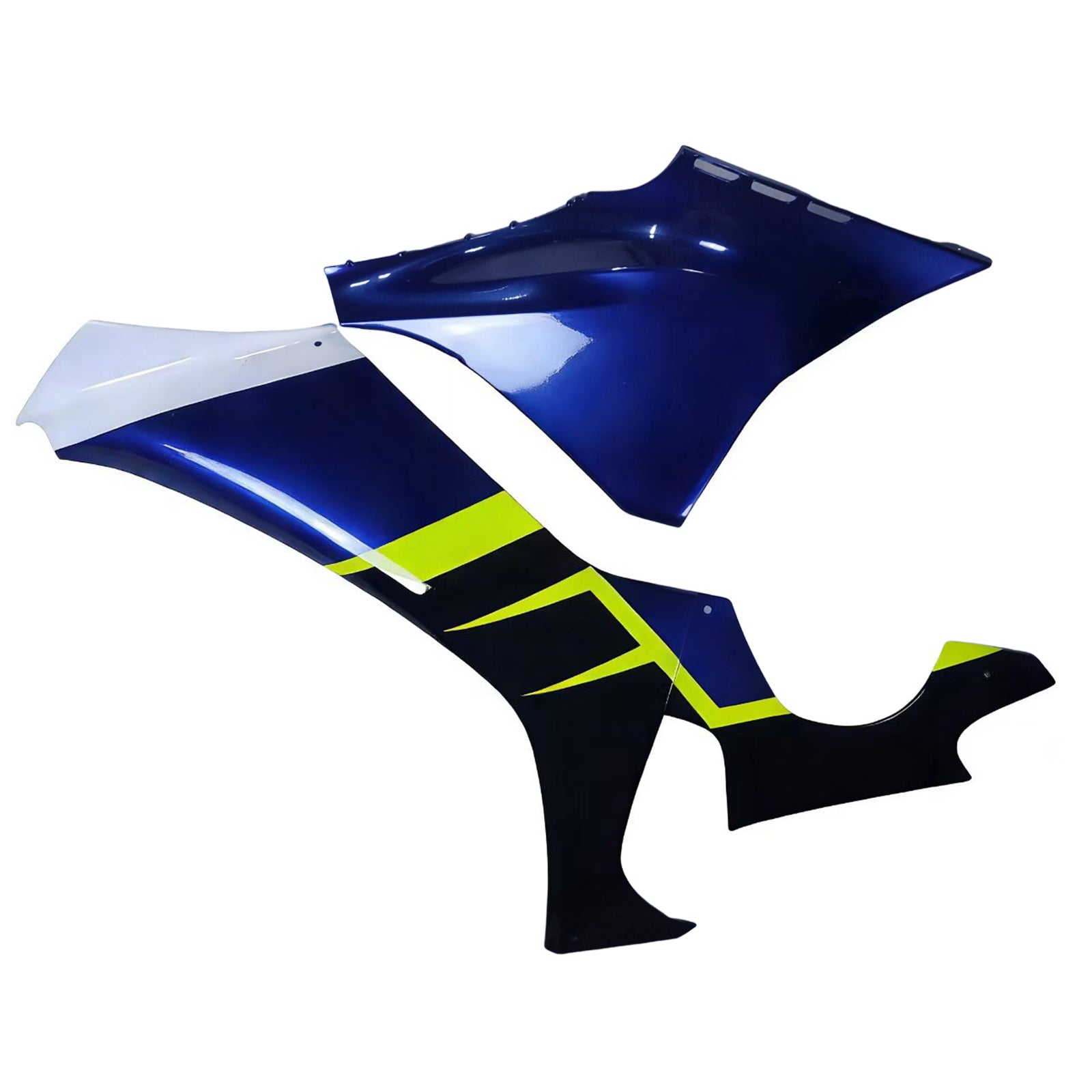 Amotopart Yamaha 2015-2019 YZF 1000 R1 Blue&Yellow Fairing Kit