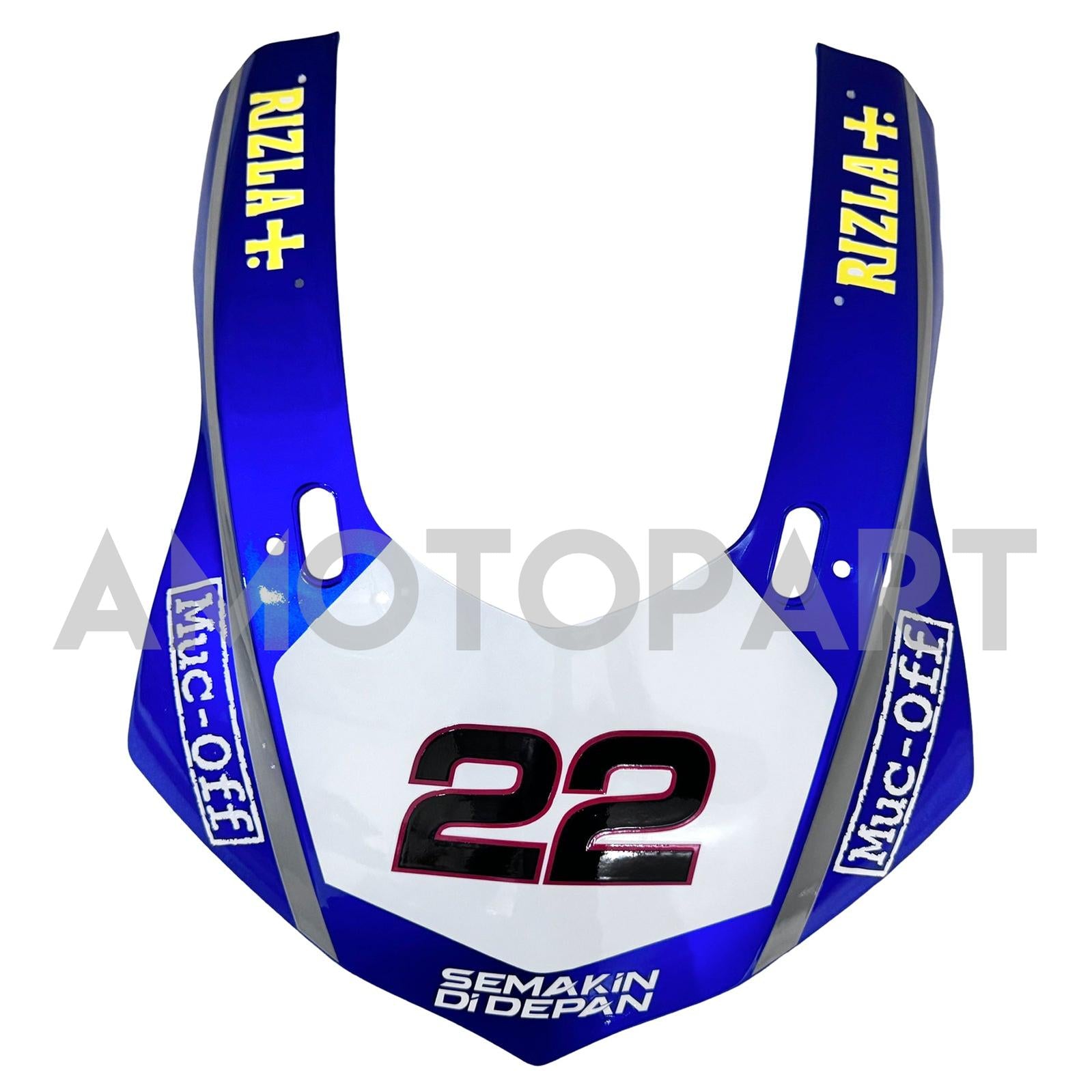 Amotopart Yamaha 2015-2019 YZF 1000 R1 Blue & Black Style 5 Failing Kit