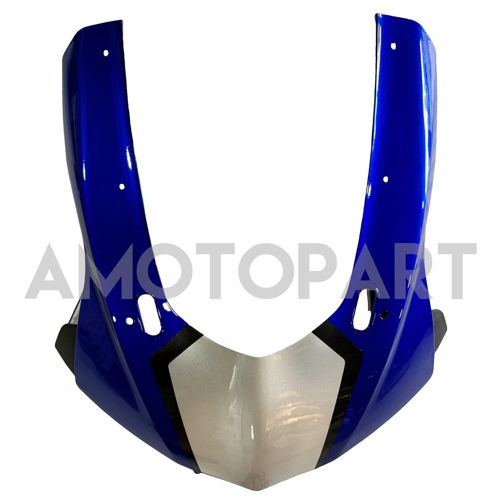 Amotopart Yamaha 2015-2019 YZF 1000 R1 Blue&Silver Fairing Kit