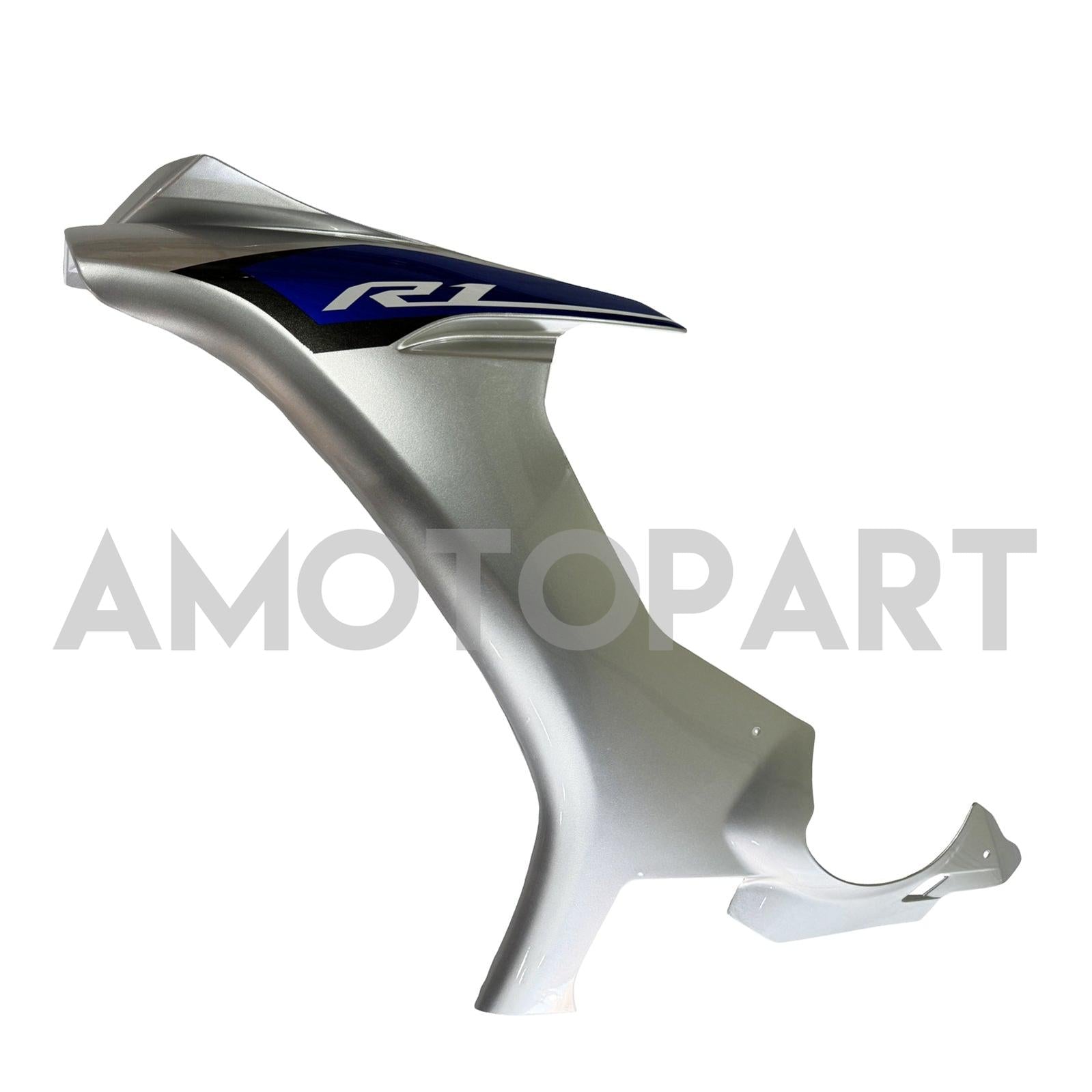 Amotopart Yamaha 2015-2019 YZF 1000 R1 Blue&Silver Fairing Kit