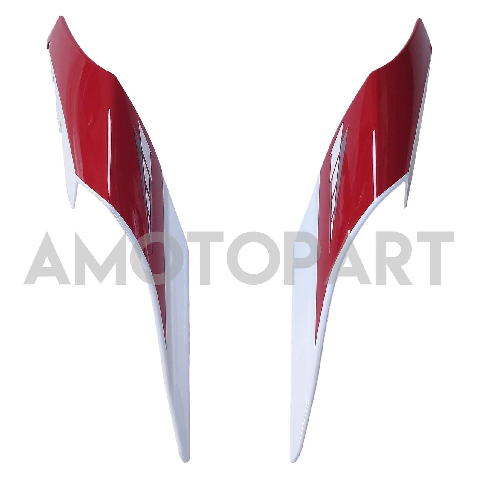 Amotopart Yamaha 2015-2019 YZF 1000 R1 White&Red Style1 Fairing Kit