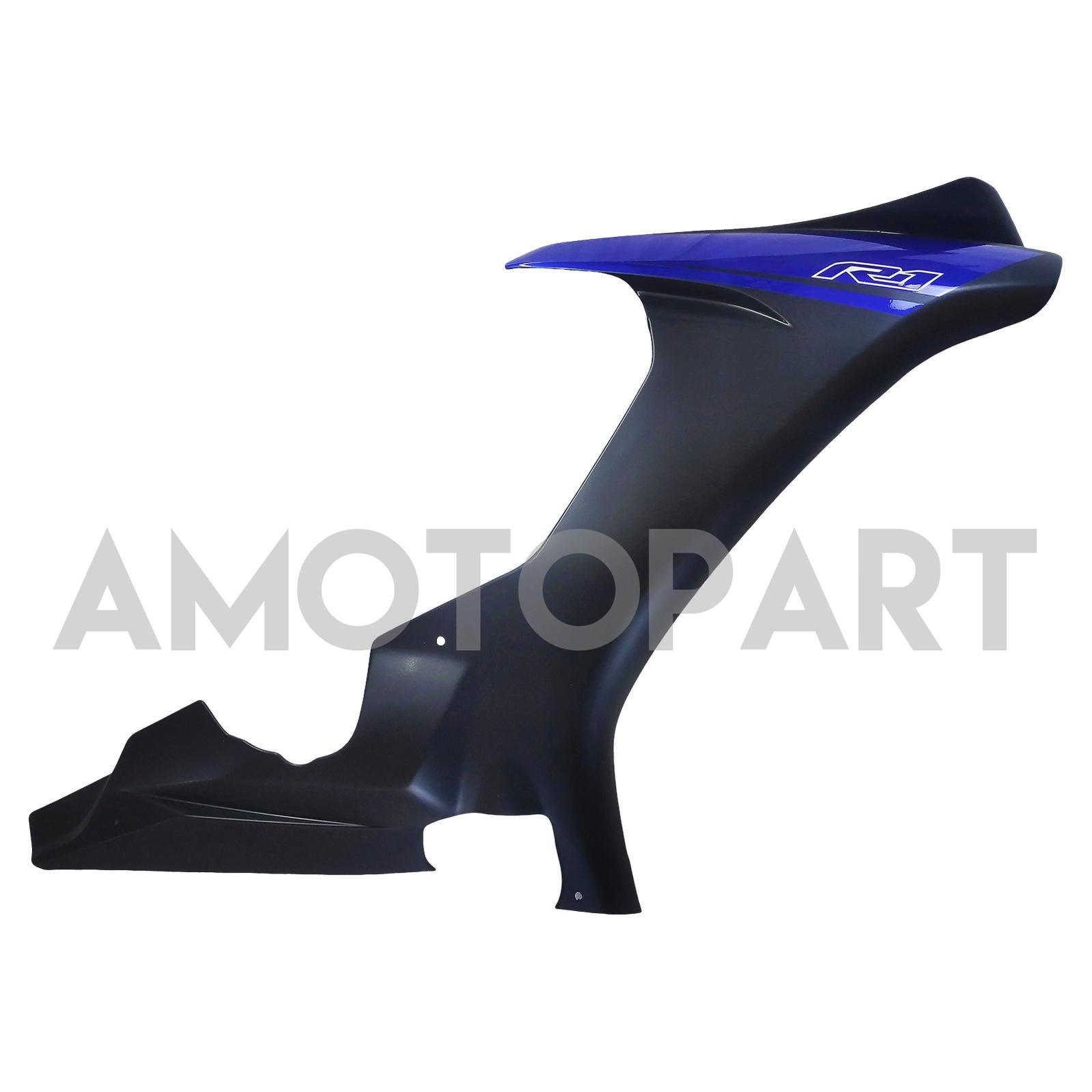 Amotopart Yamaha YZF 1000 R1 2015-2019 Matte Blue&Black Style12 Fairing Kit