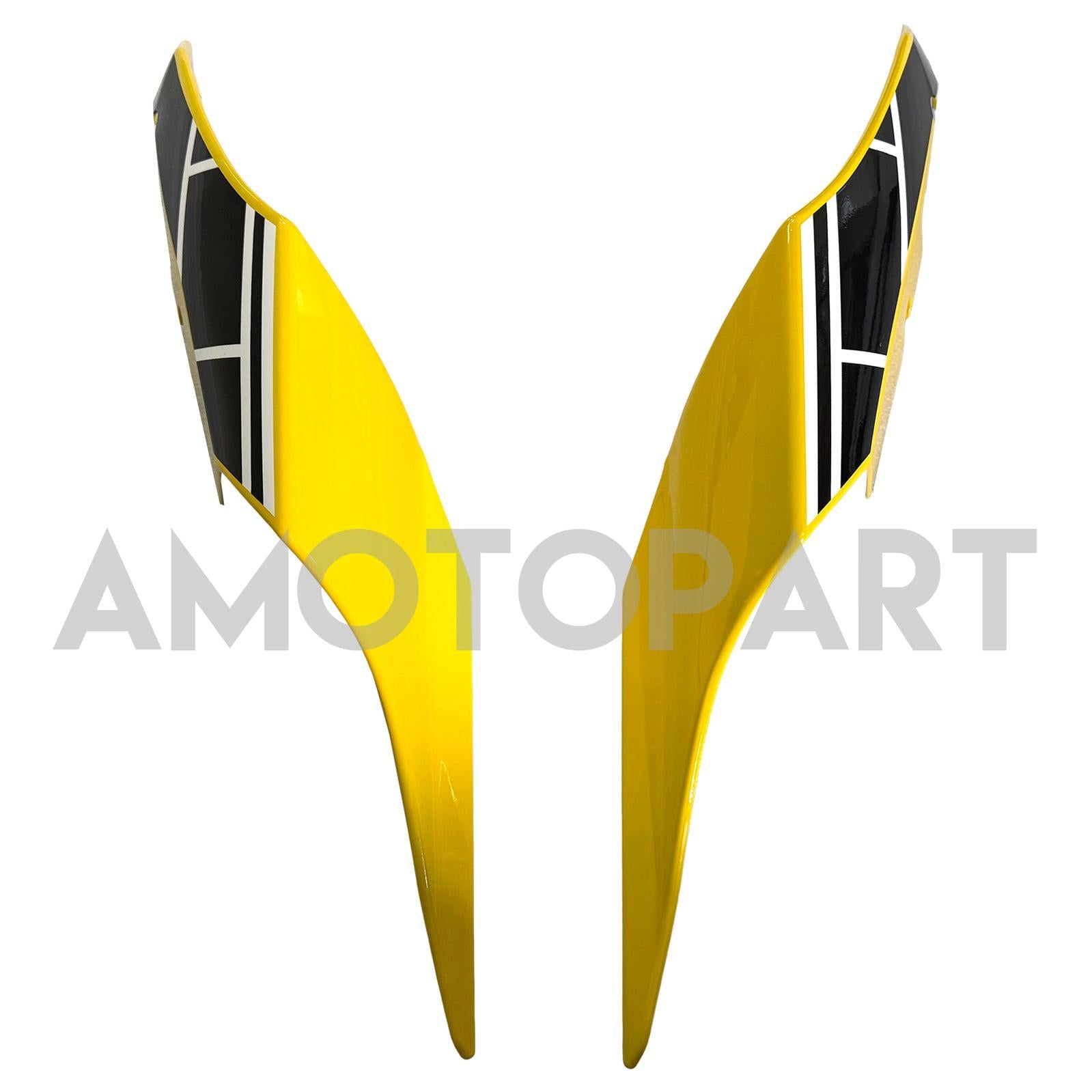 Amotopart Yamaha YZF 1000 R1 2015-2019 Yellow&White Fairing Kit
