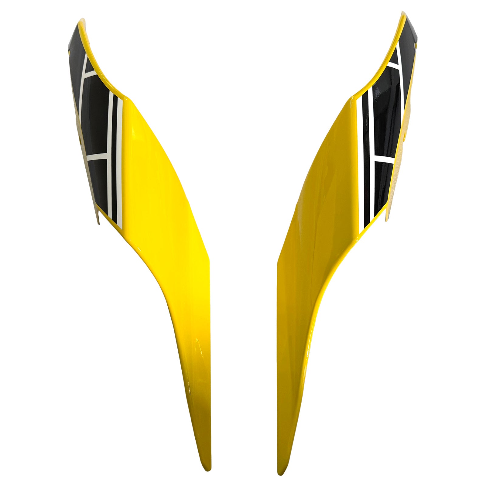Amotopart Yamaha YZF 1000 R1 2015-2019 Yellow&White Fairing Kit