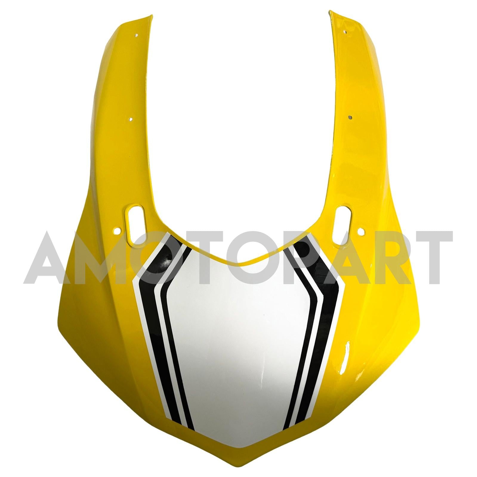 Amotopart Yamaha YZF 1000 R1 2015-2019 Yellow&White Fairing Kit