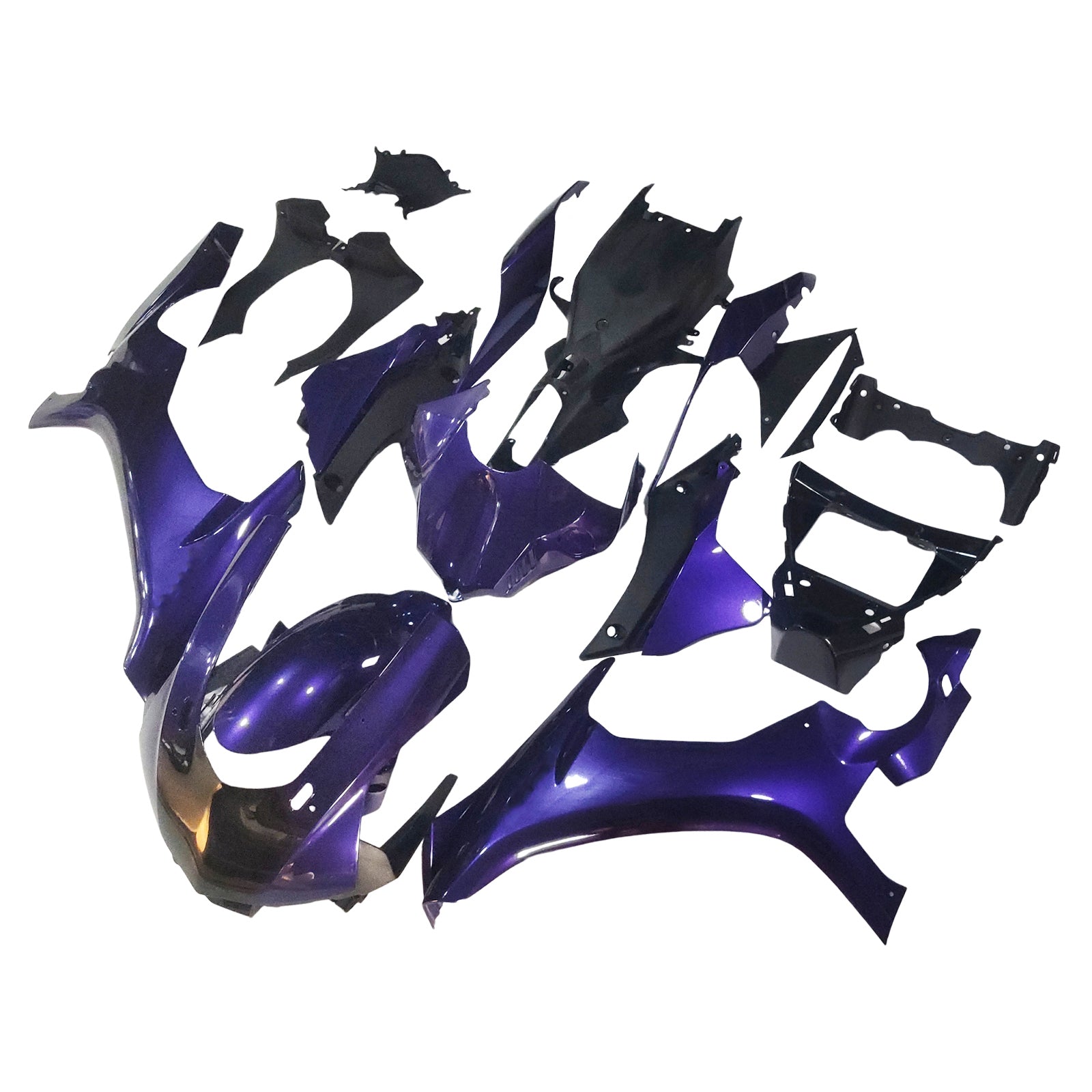 Amotopart  2015-2019 Yamaha YZF 1000 R1 Purple Fairing Kit