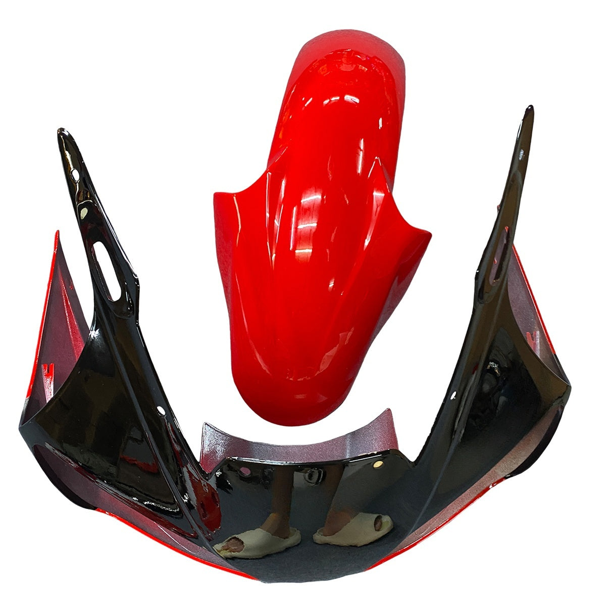 Amotopart 1998-2002 Yamaha YZF 600 R6 Red Black White Fairing Kit