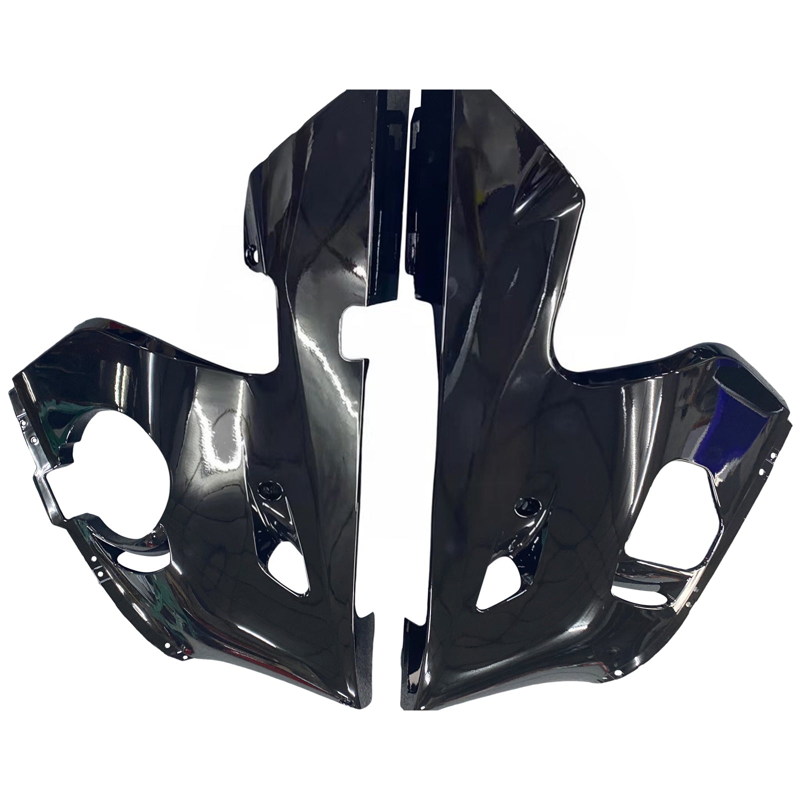 Amotopart 1998-2002 YAMAHA YZF 600 R6 WIT ZWART BLAUWE KUIST KIT