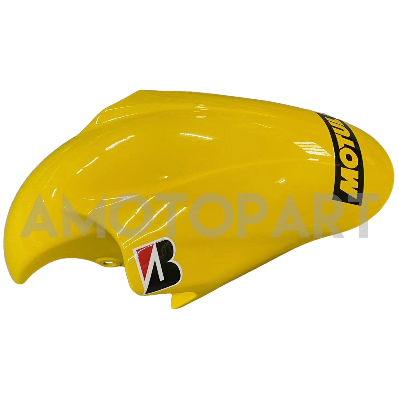 Amotopart Yamaha YZF 600 R6 1998-2002 Black&Yellow Fairing Kit