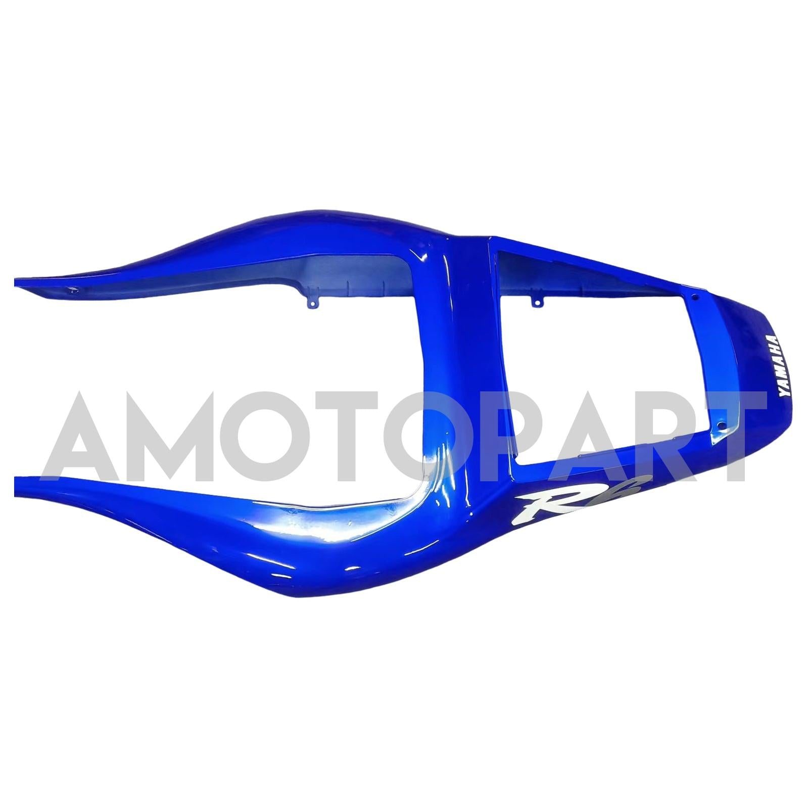 Amotopart Yamaha 1998-2002 YZF 600 R6 Blue Mix White Fairing Kit