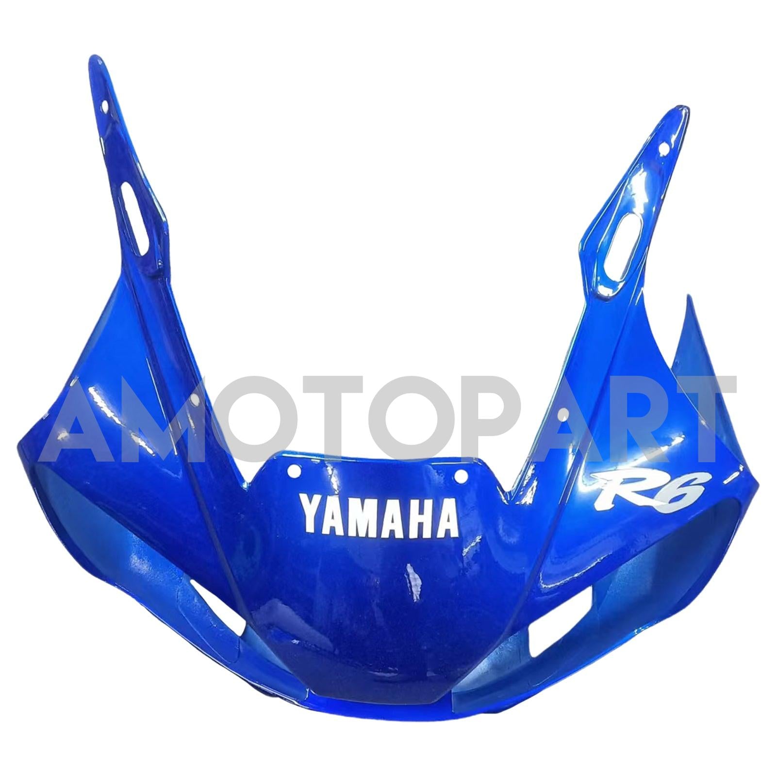 Amotopart Yamaha 1998-2002 YZF 600 R6 Blue Mix White Fairing Kit