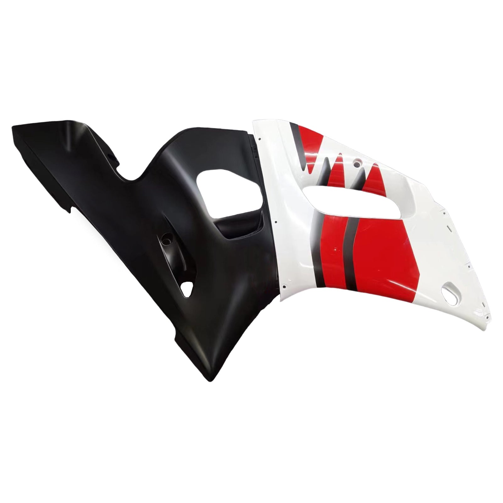 Amotopart Yamaha 1998-2002 YZF 600 R6 Red Black White Fairing Kit