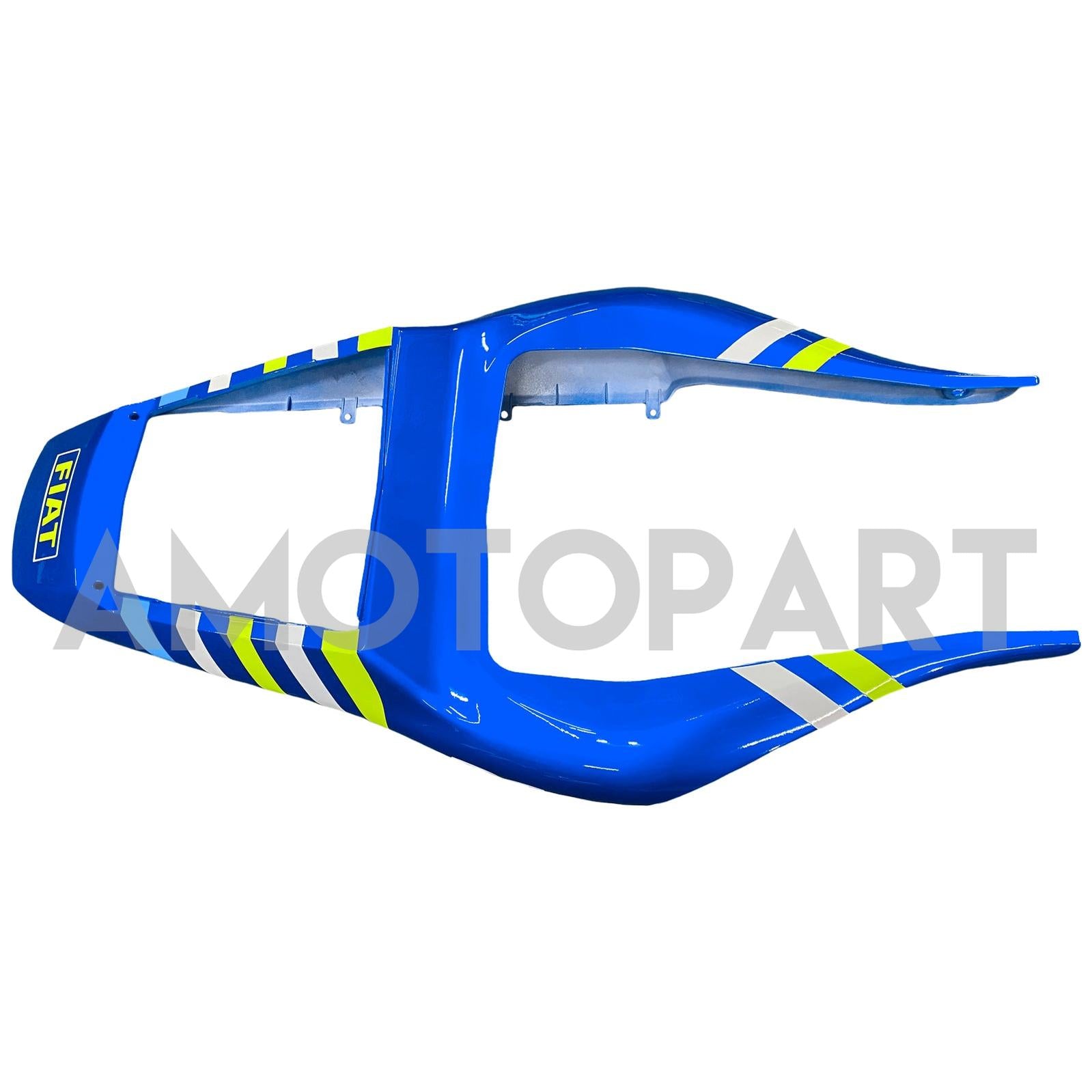 Amotopart Yamaha 1998-2002 YZF 600 R6 Blau mit weißem Sternverkleidungskit