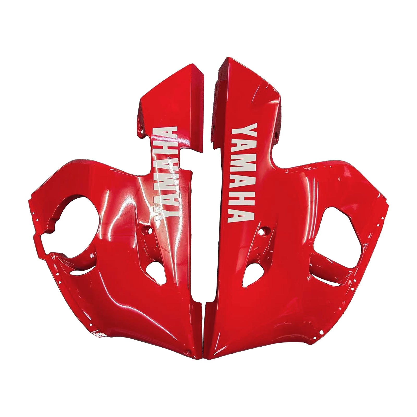 Amotopart Yamaha 1998-2002 YZF 600 R6 Red Black Fairing Kit