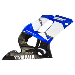 Amotopart Yamaha 1998–2002 YZF 600 R6 Black Mix Blue Verkleidungsset