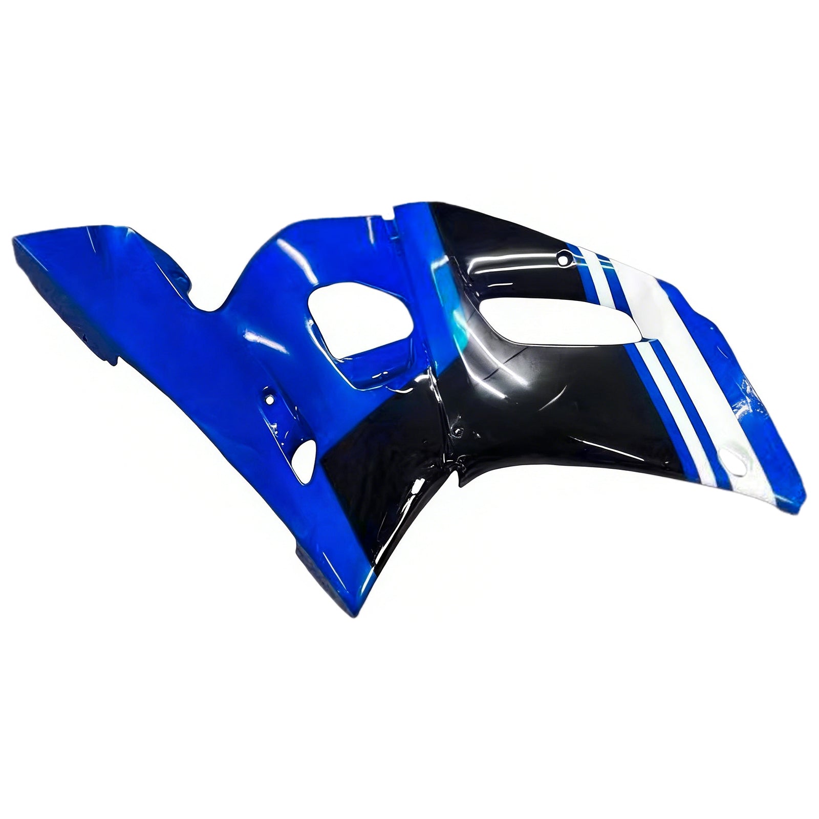 Amotopart Yamaha 1998-2002 YZF 600 R6 Black Blue Fairing Kit